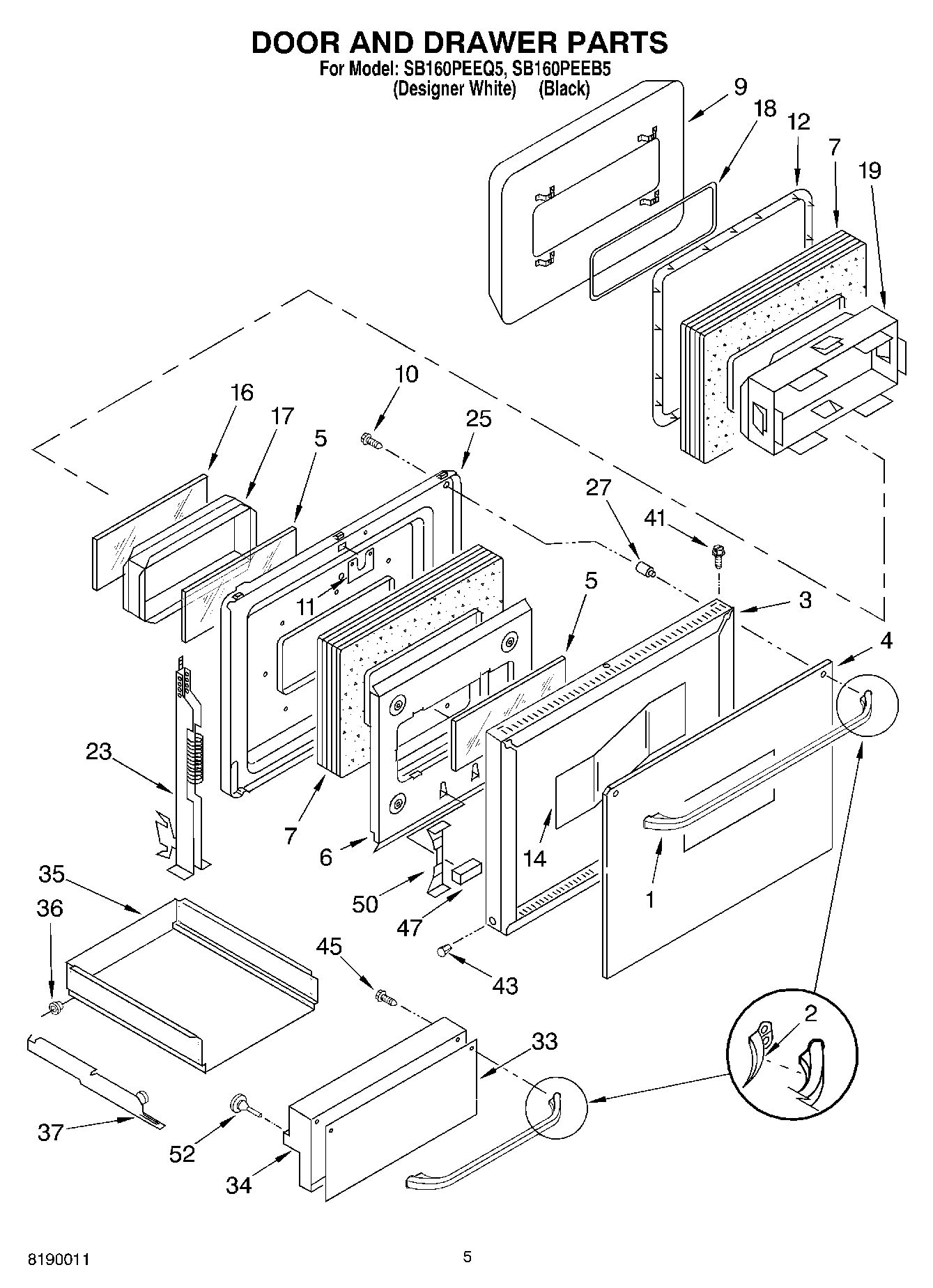 04 - DOOR AND DRAWER PARTS