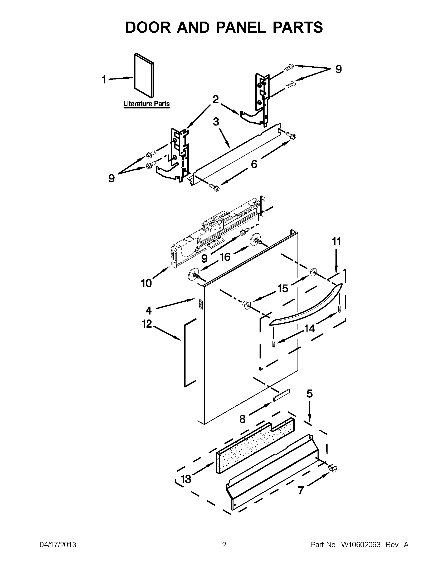 01 - DOOR AND PANEL PARTS