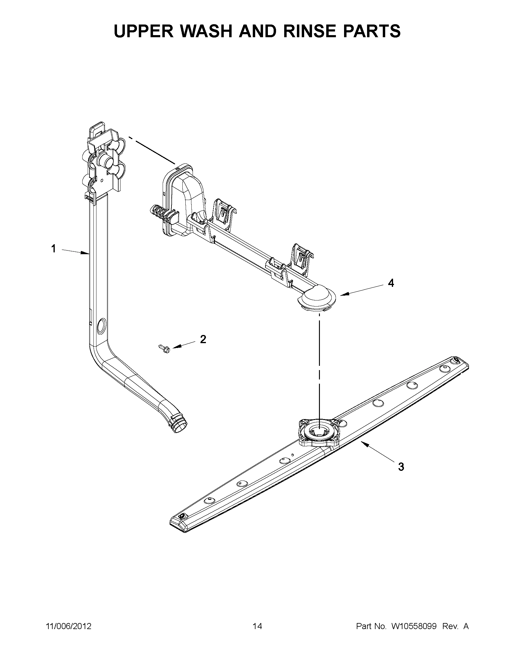 07 - UPPER WASH AND RINSE PARTS