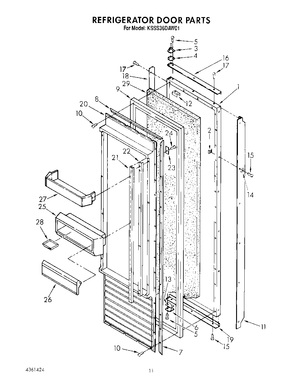 10 - REFRIGERATOR DOOR