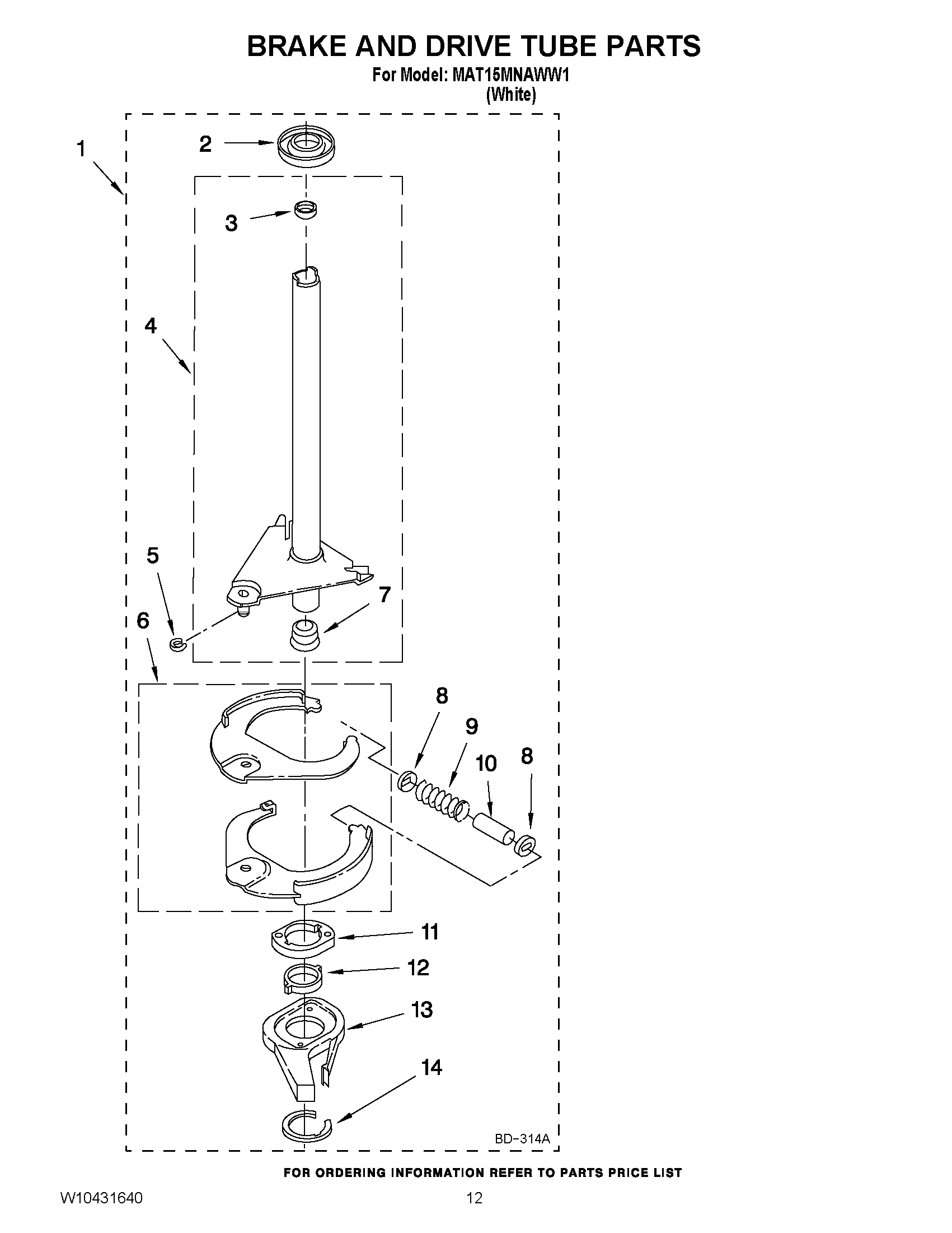 07 - BRAKE AND DRIVE TUBE PARTS