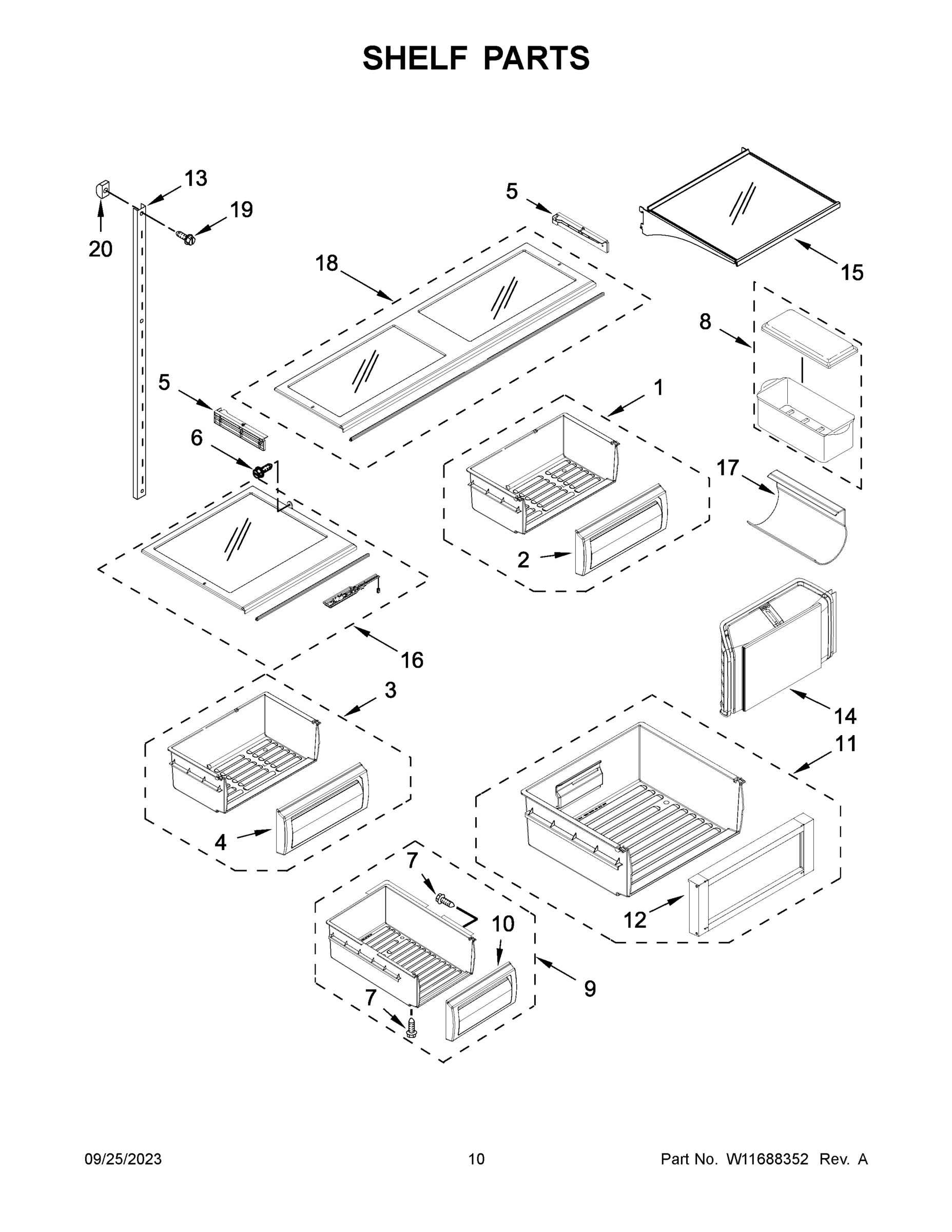 06 - SHELF PARTS