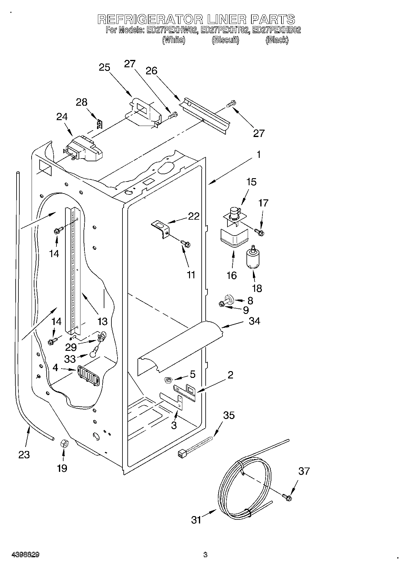 02 - REFRIGERATOR LINER