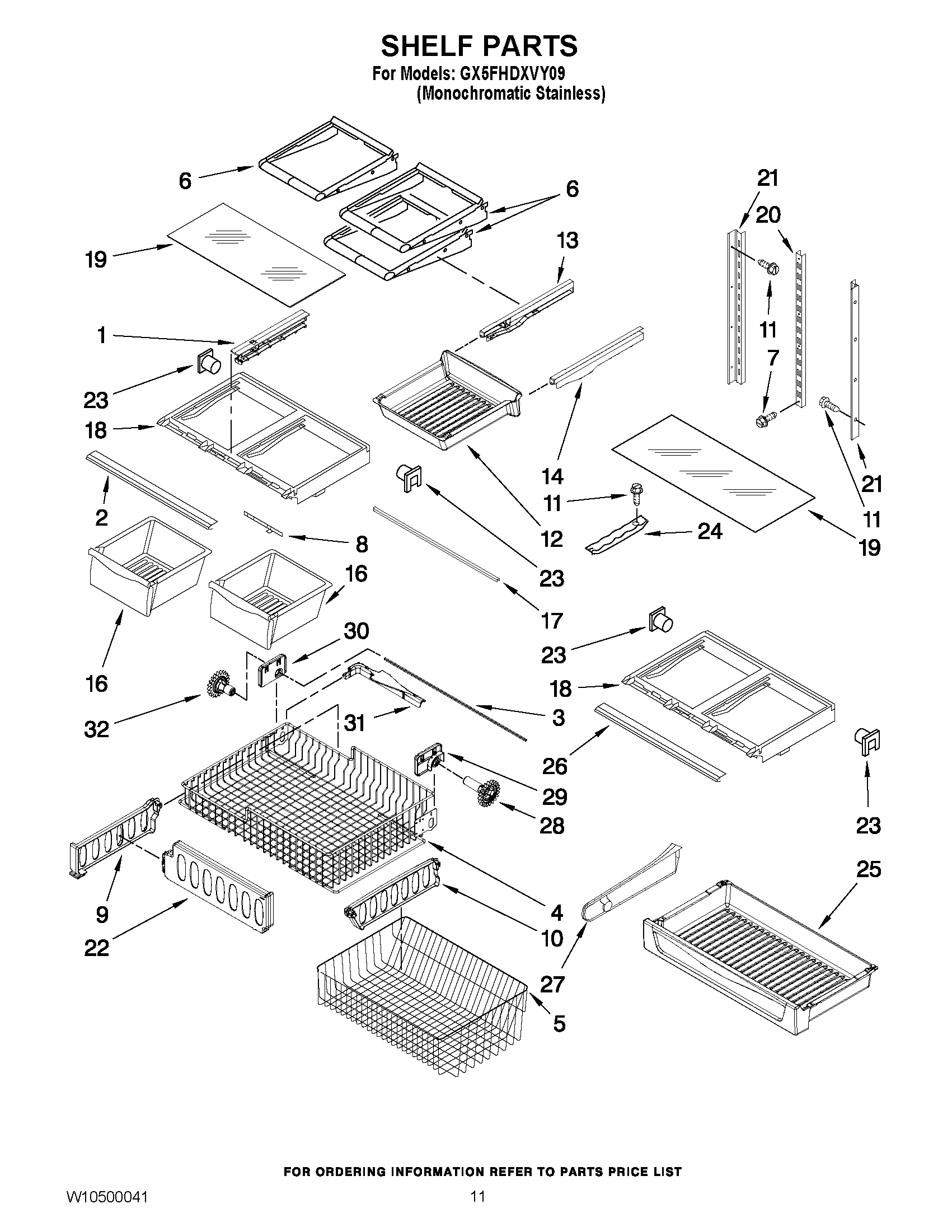 07 - SHELF PARTS