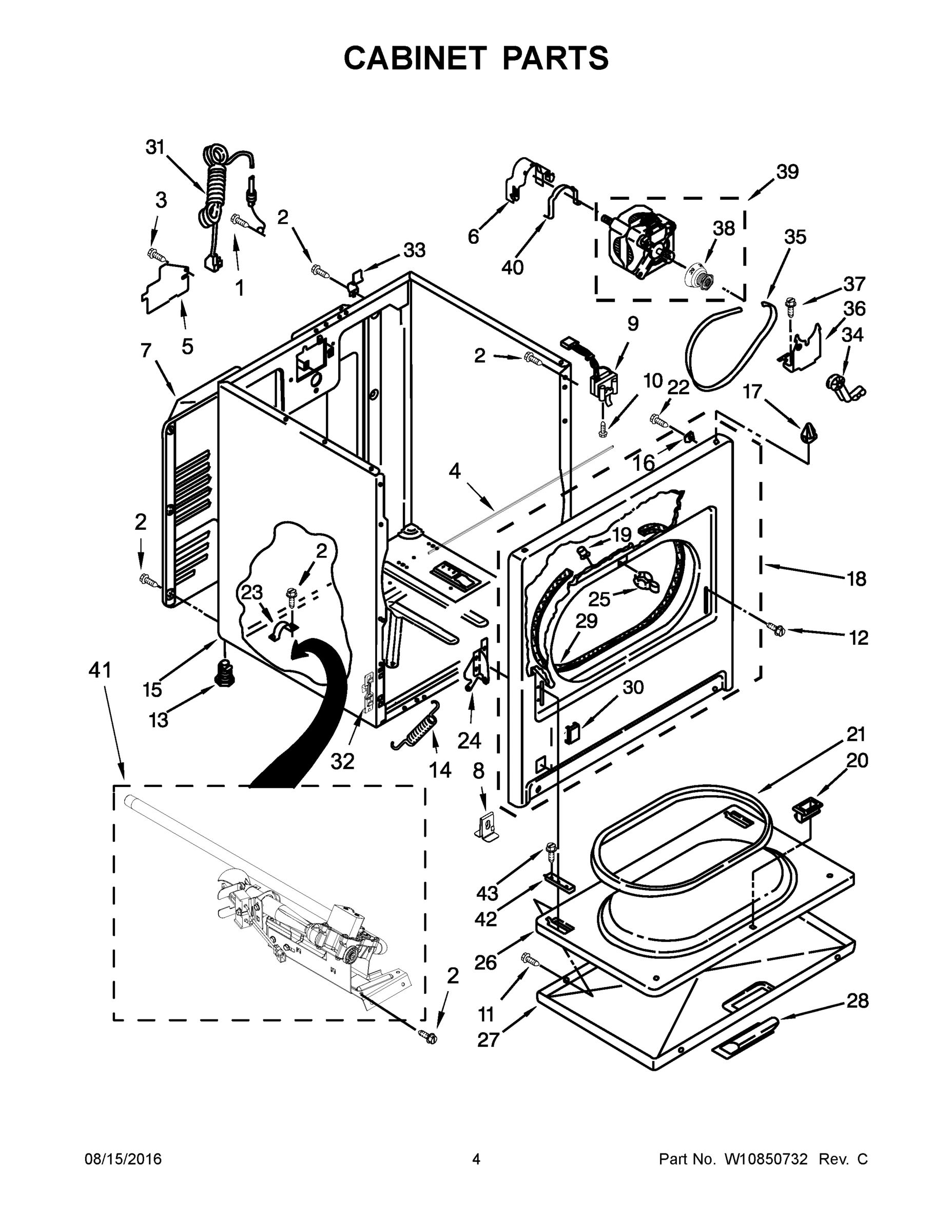 03 - CABINET PARTS
