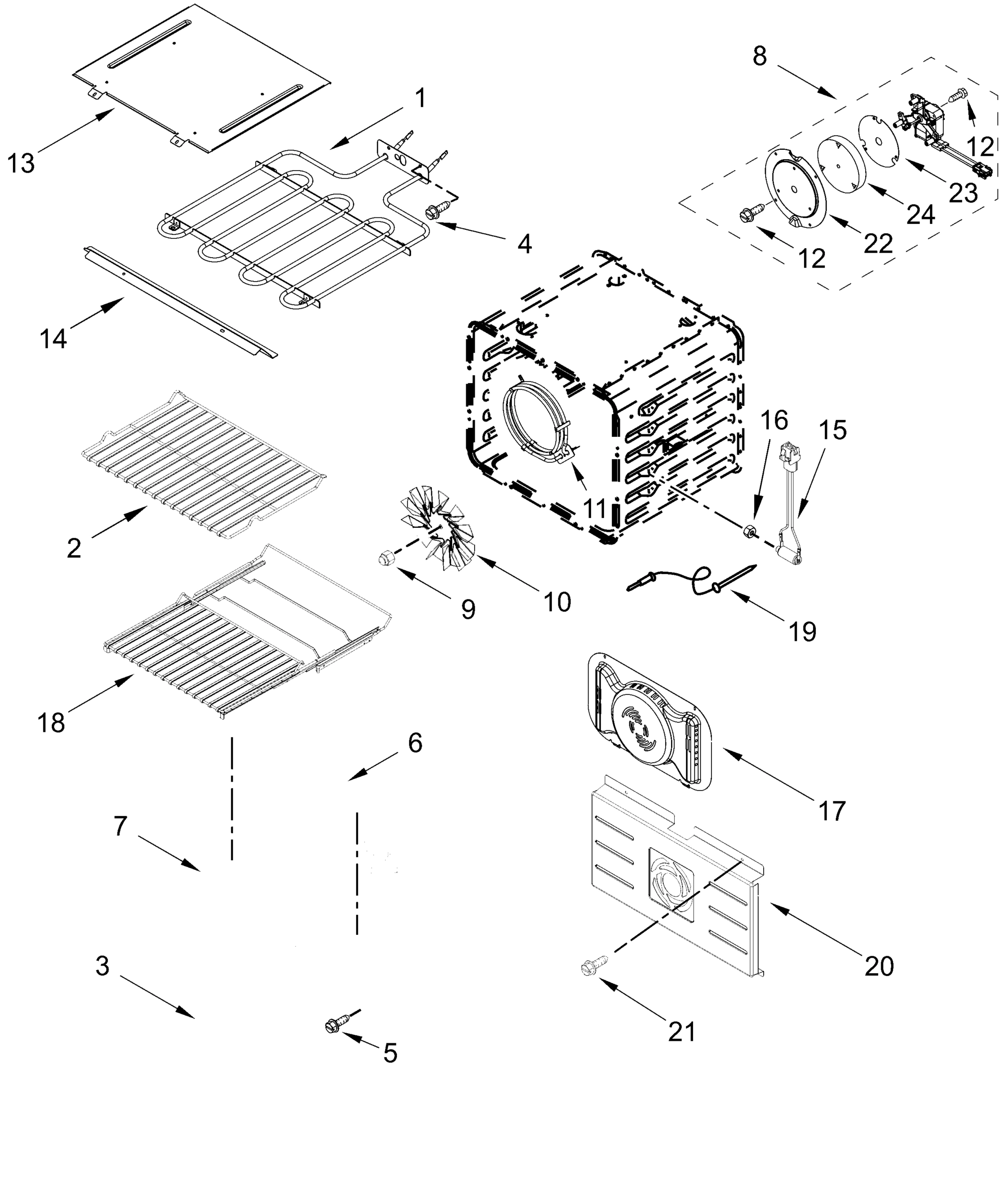 INTERNAL OVEN PARTS