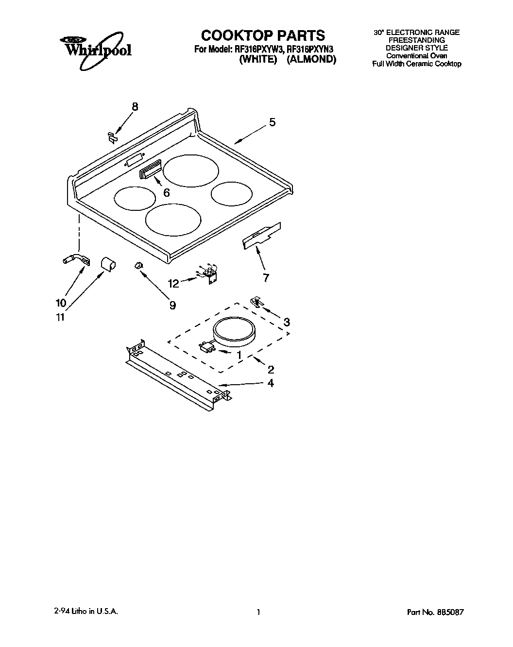 01 - COOKTOP, LITERATURE