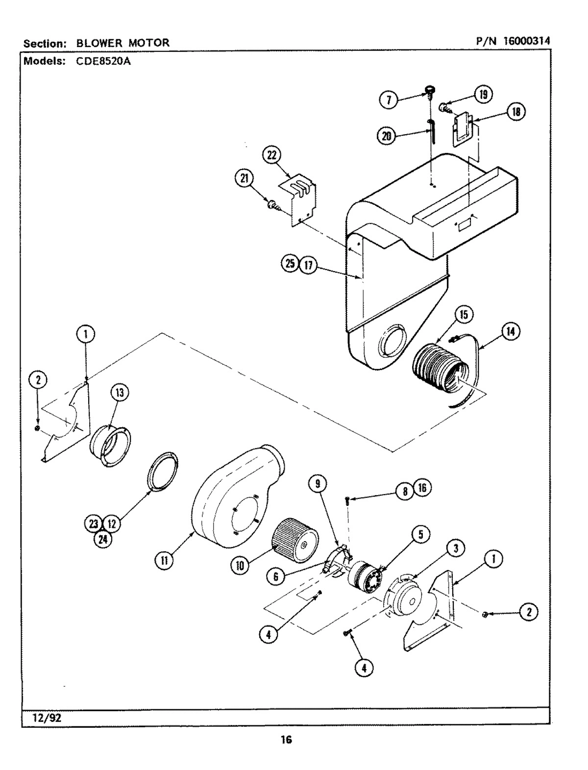 01 - BLOWER MOTOR