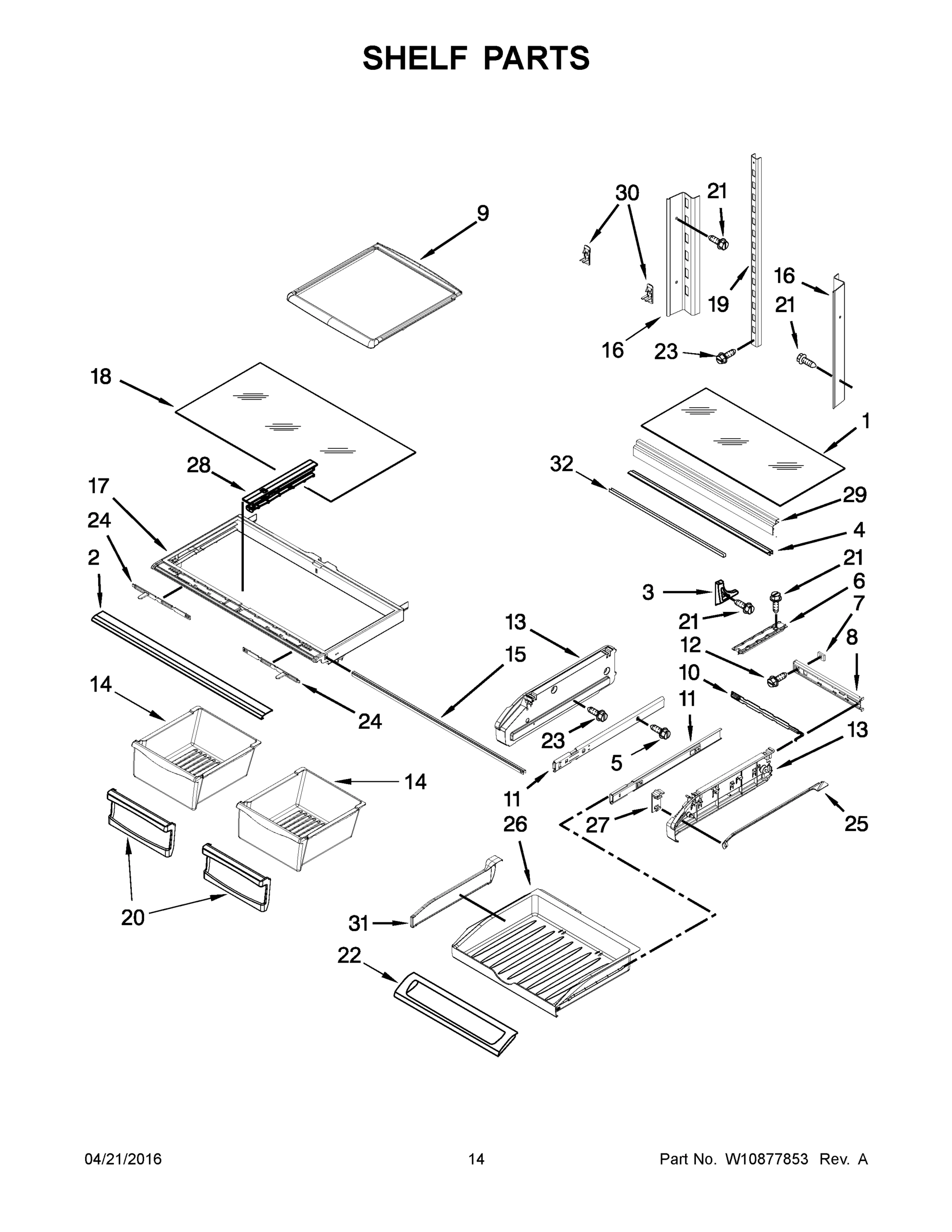 08 - SHELF PARTS