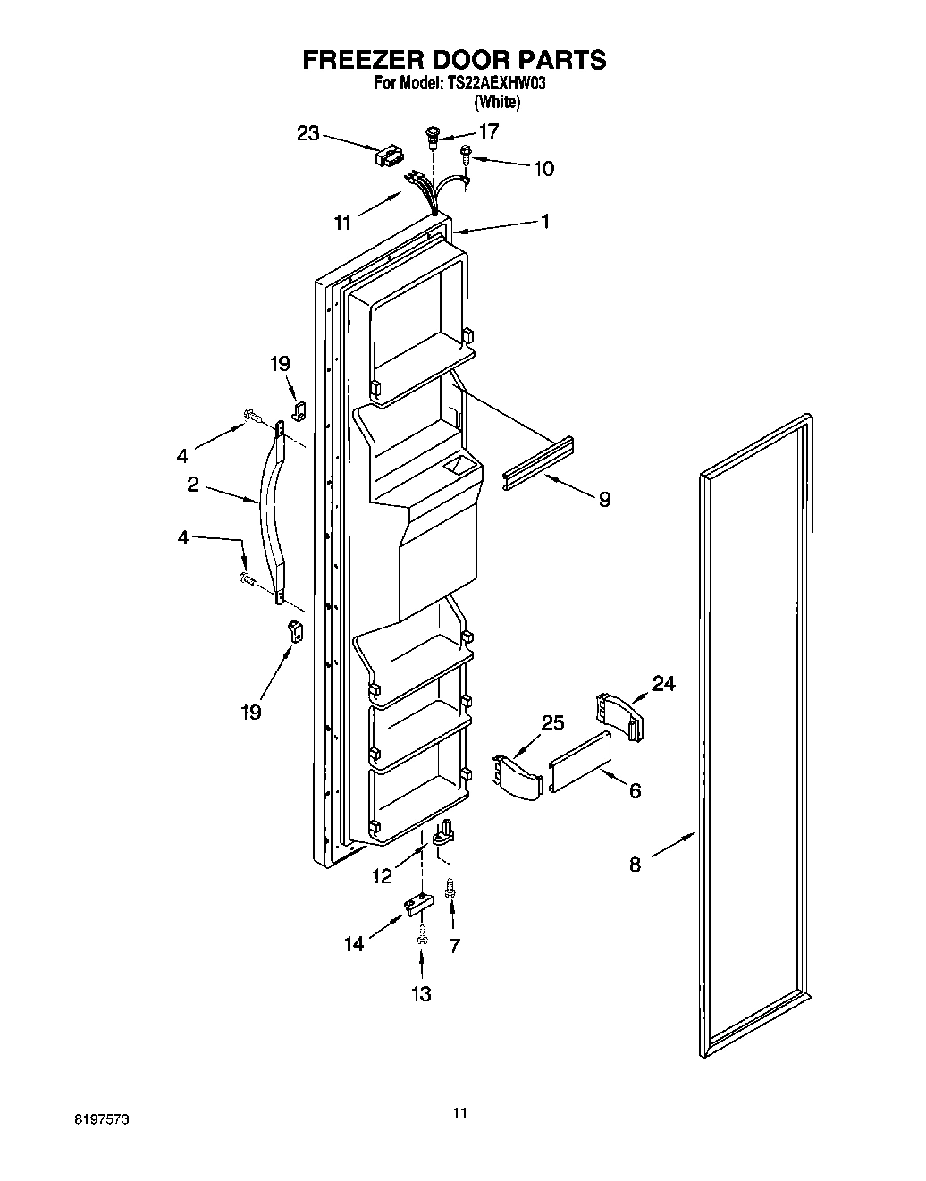 07 - FREEZER DOOR