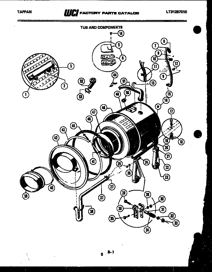 04 - TUB AND COMPONENT PARTS