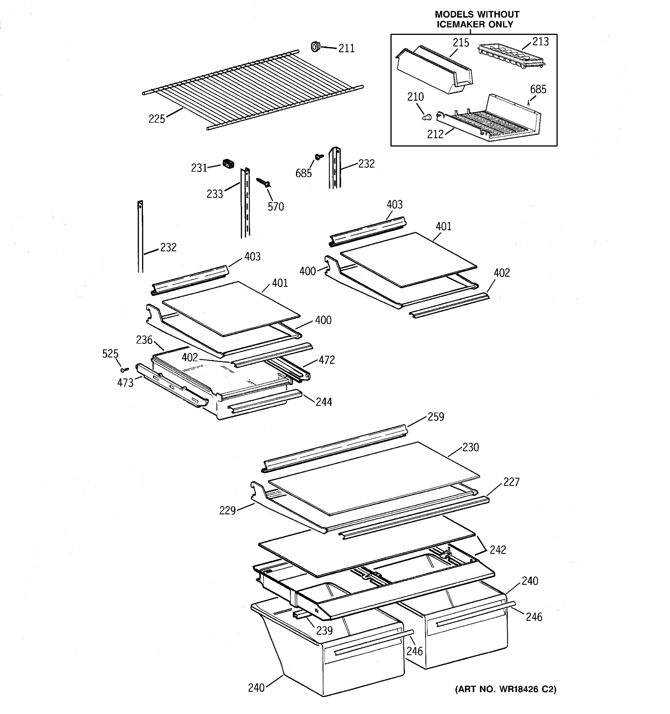 SHELF PARTS