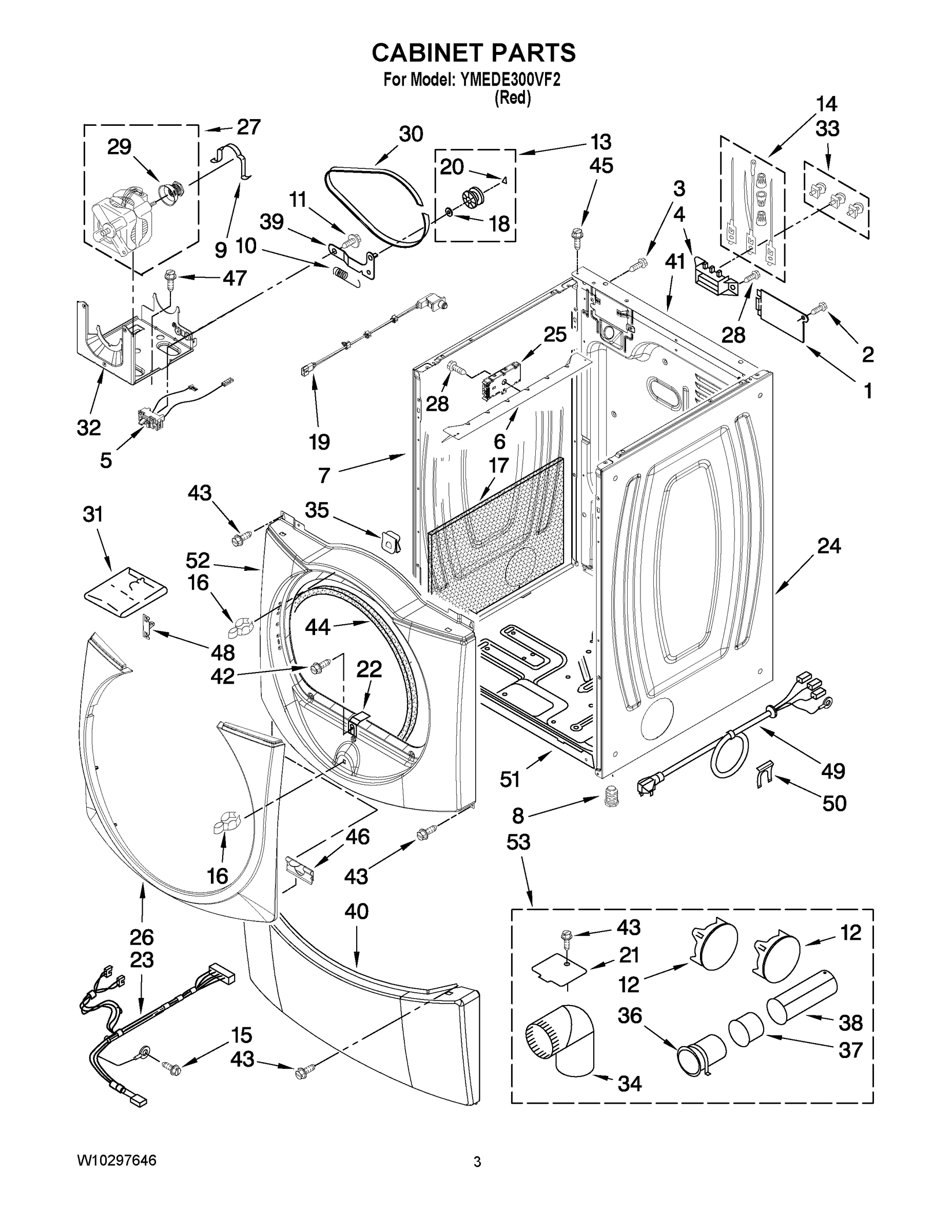 02 - CABINET PARTS
