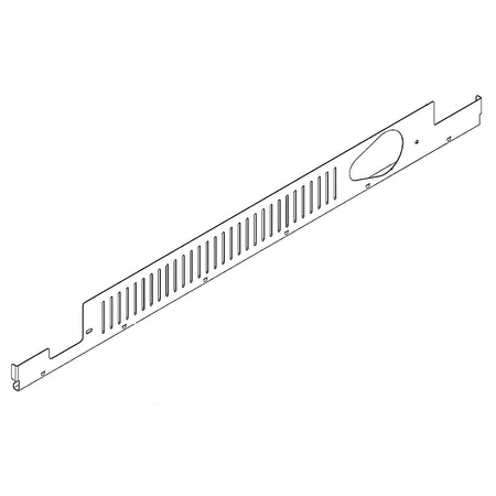 WP2325187B Whirlpool Refrigerator Front Grill