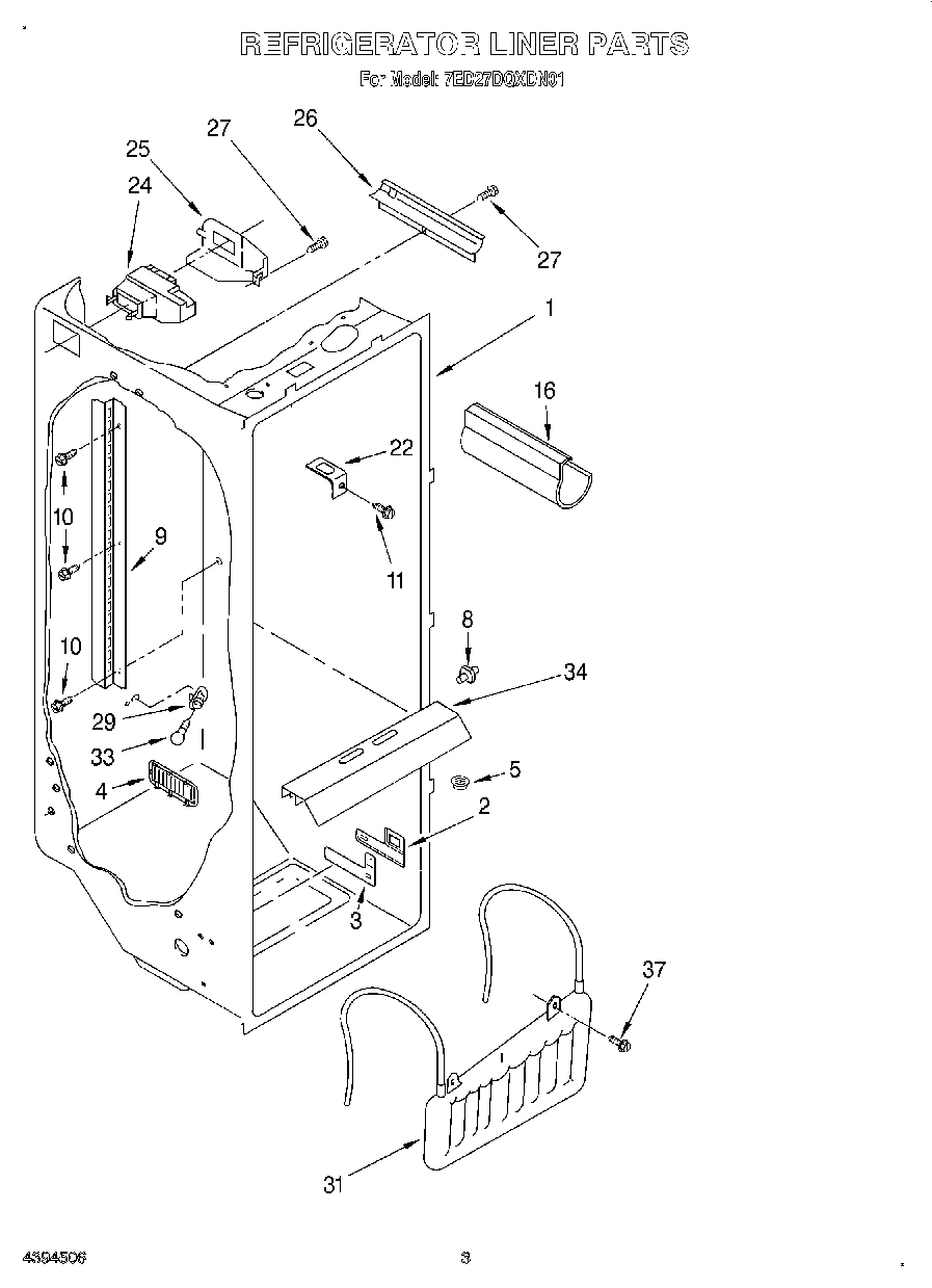 02 - REFRIGERATOR LINER