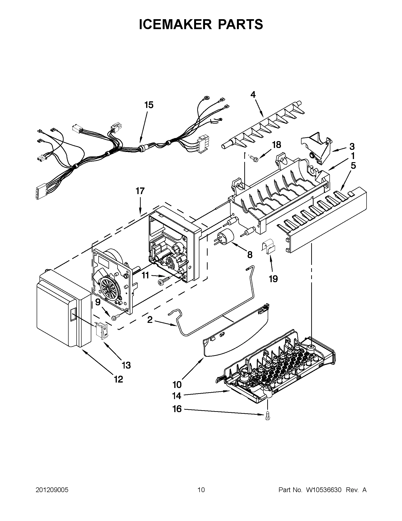 05 - ICEMAKER PARTS