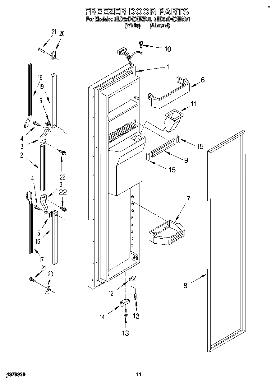 07 - FREEZER DOOR
