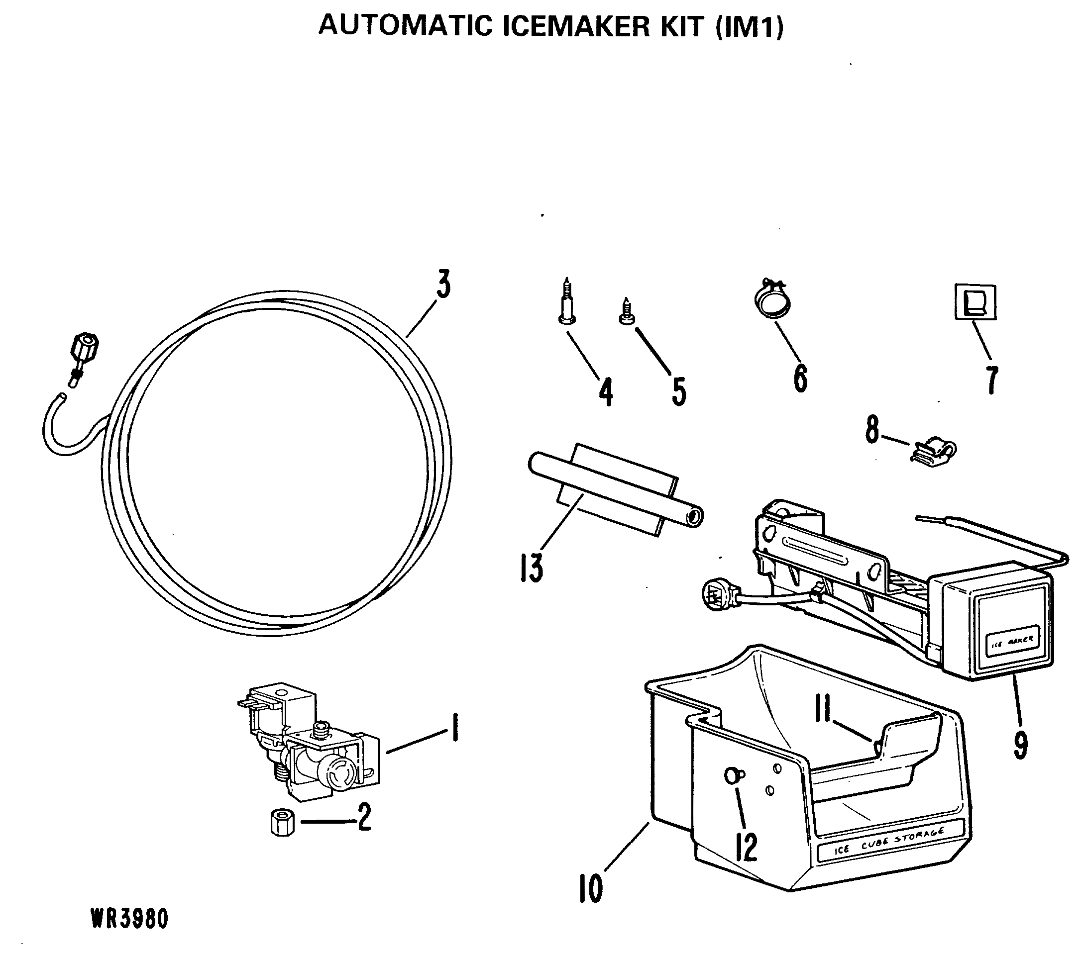 AUTOMATIC ICEMAKER KIT (IM1)
