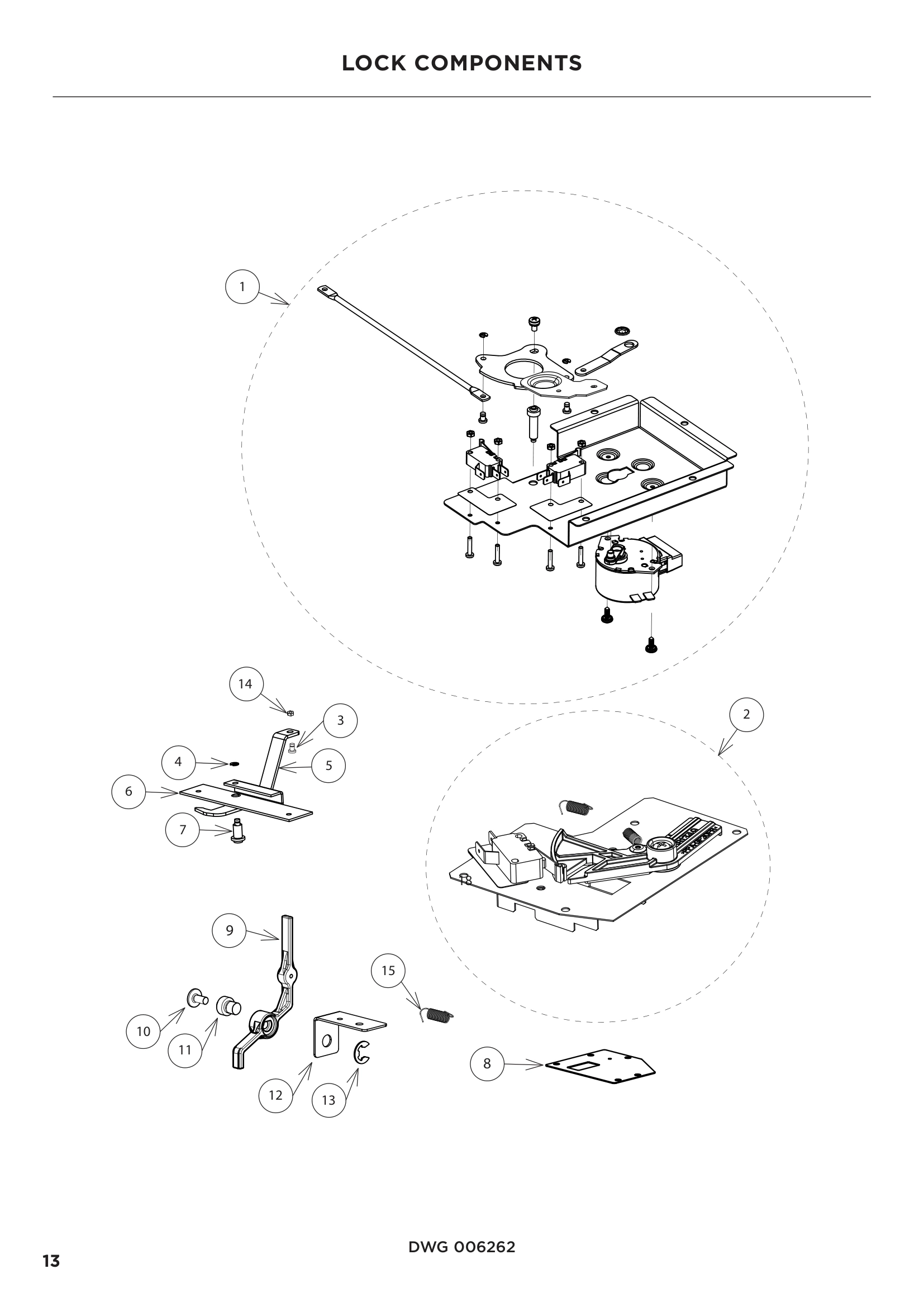 LOCK COMPONENTS
