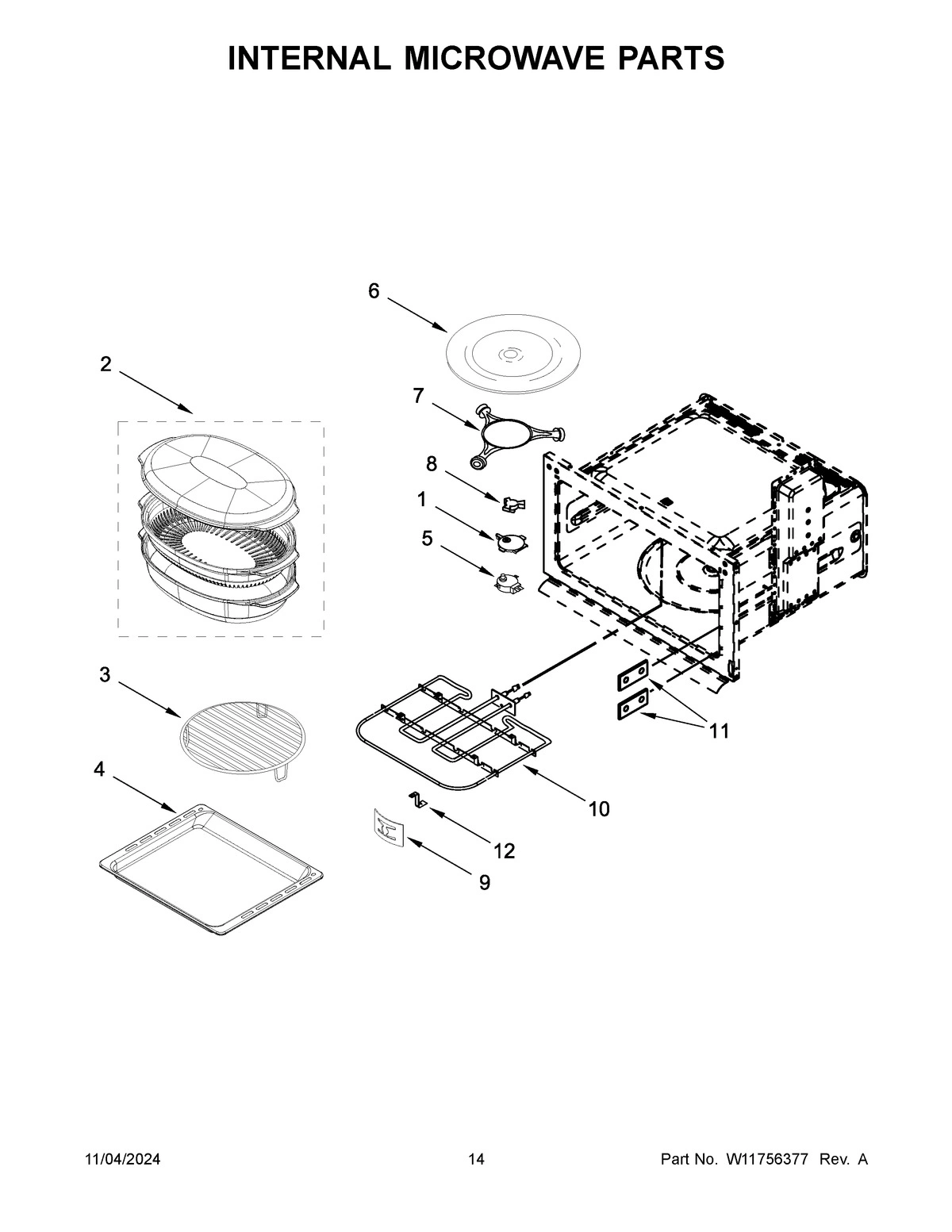 08 - INTERNAL MICROWAVE PARTS