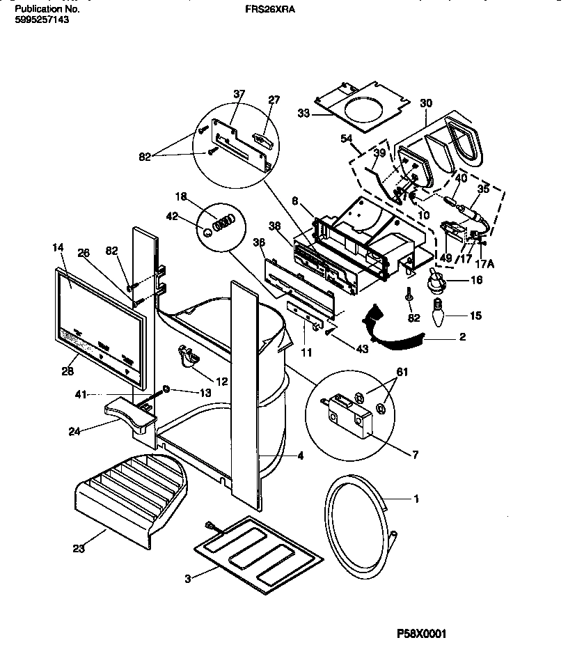 08 - I & W DISPENSER (DOOR)