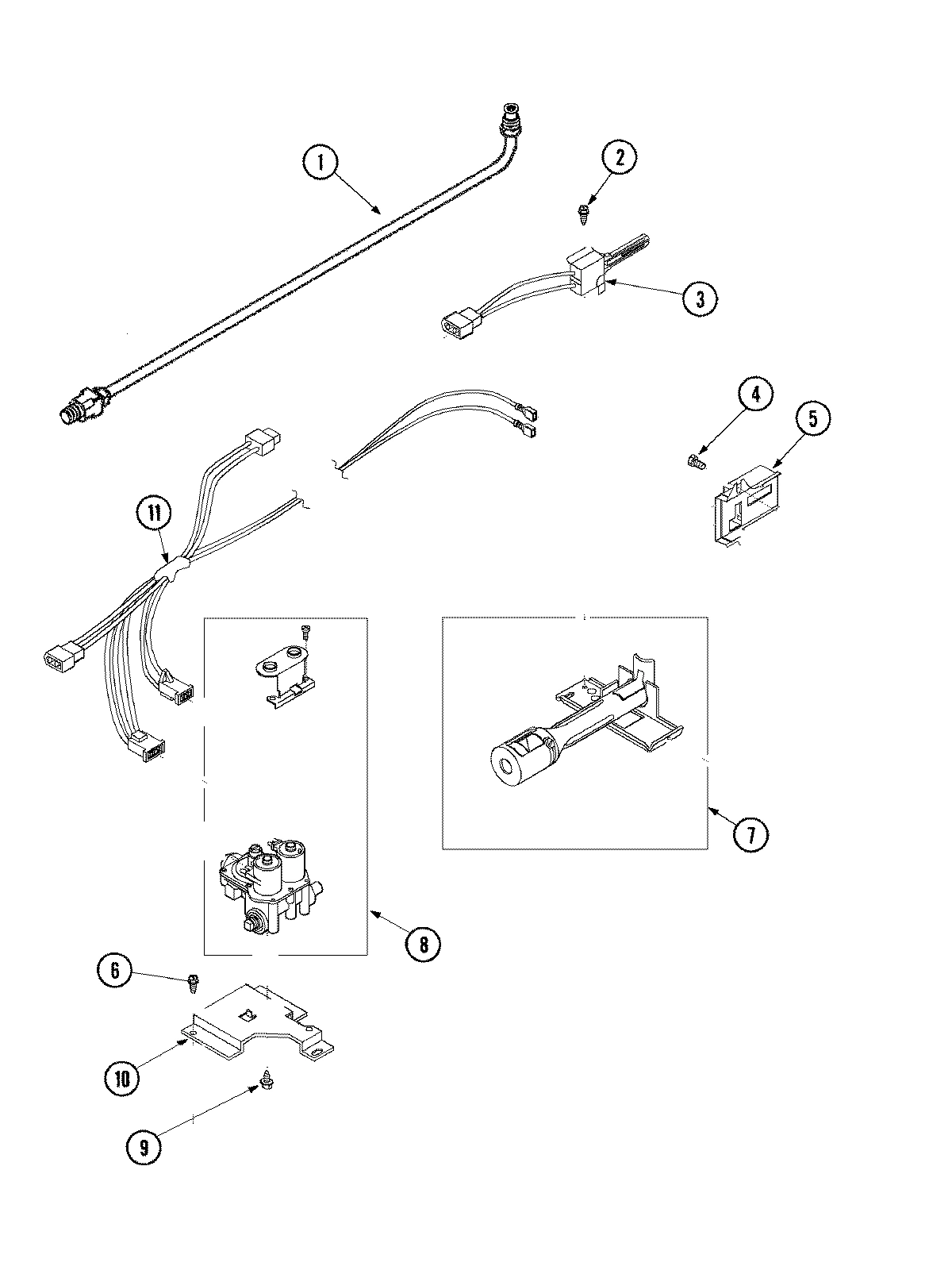 05 - GAS VALVE & IGNITER