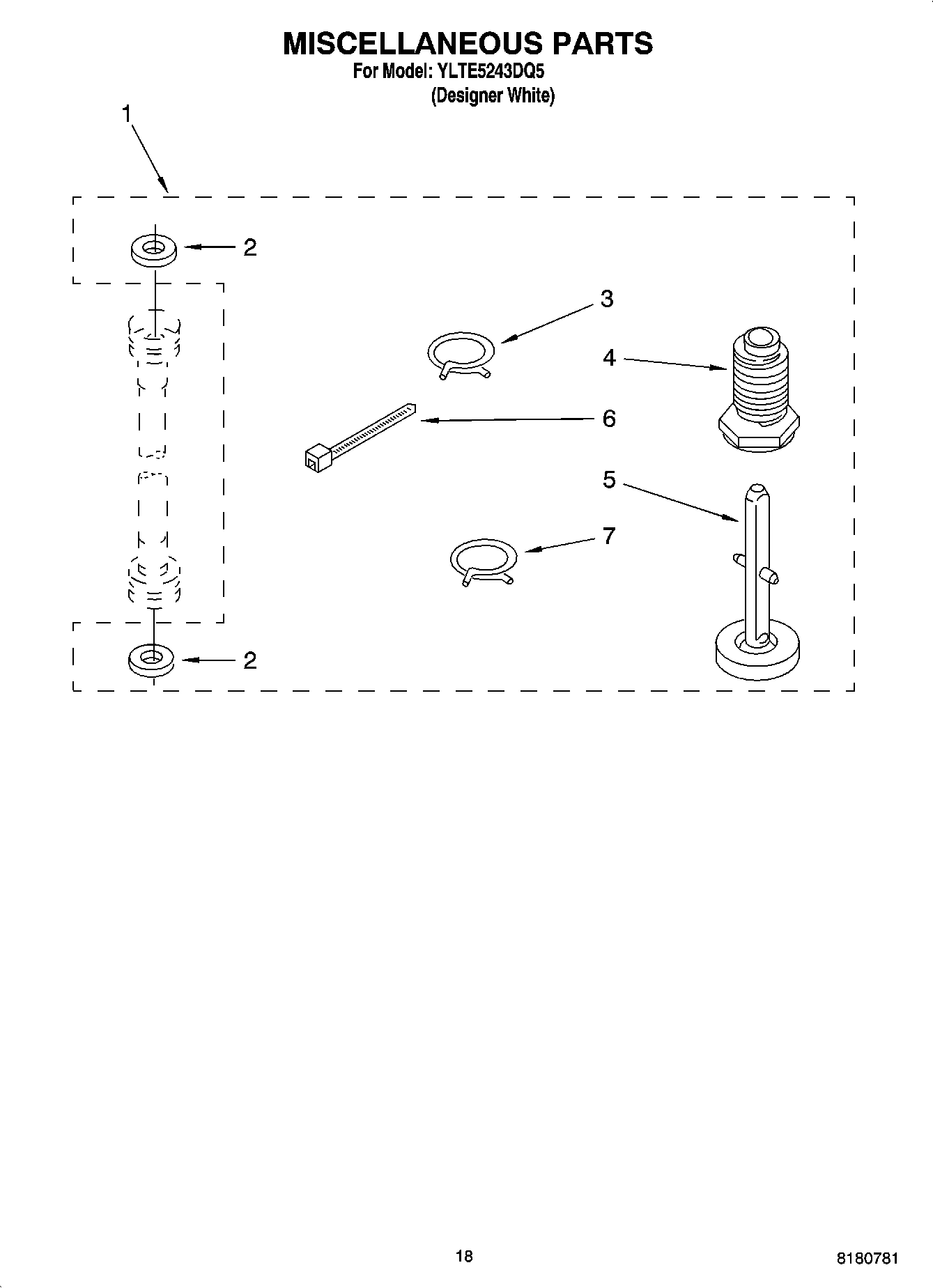 15 - MISCELLANEOUS PARTS, OPTIONAL PARTS (NOT INCLUDED)