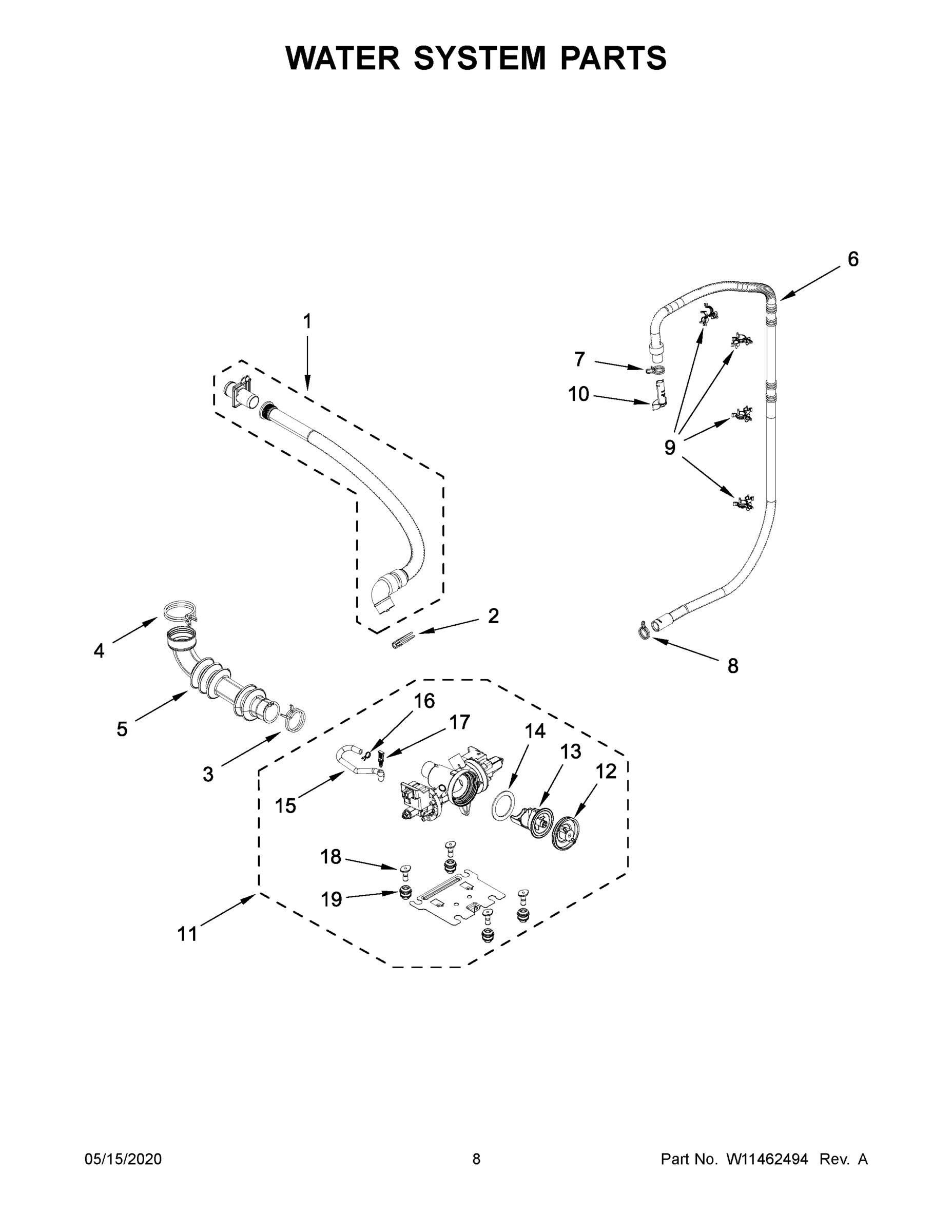 05 - WATER SYSTEM PARTS