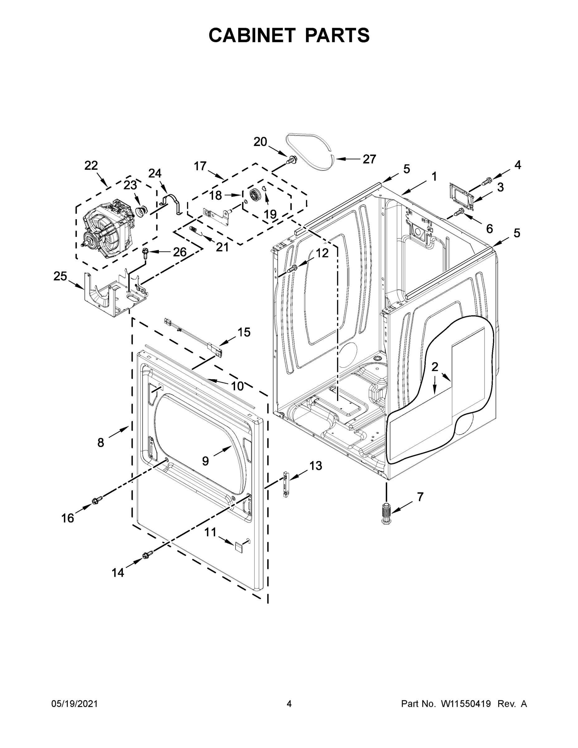 03 - CABINET PARTS