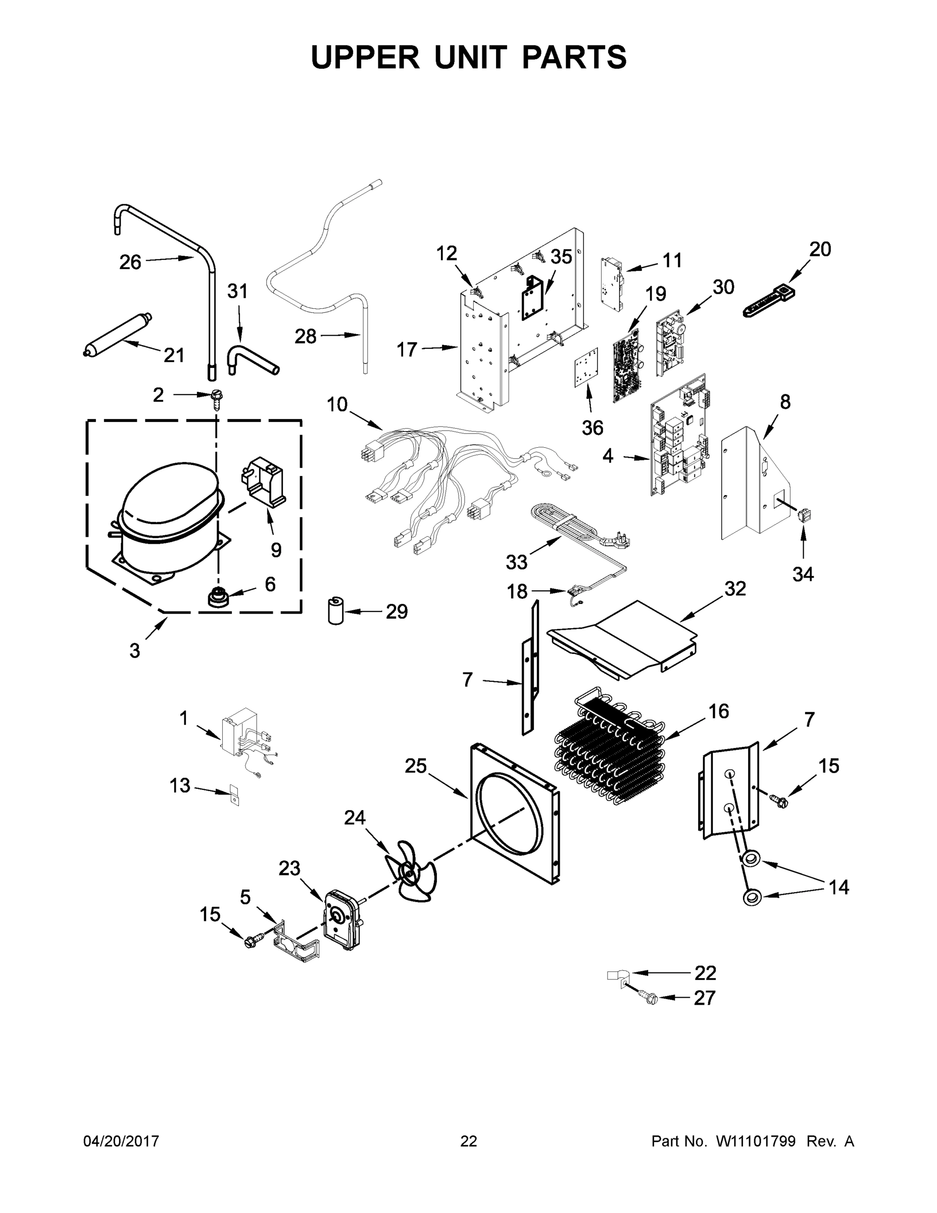 12 - UPPER UNIT PARTS