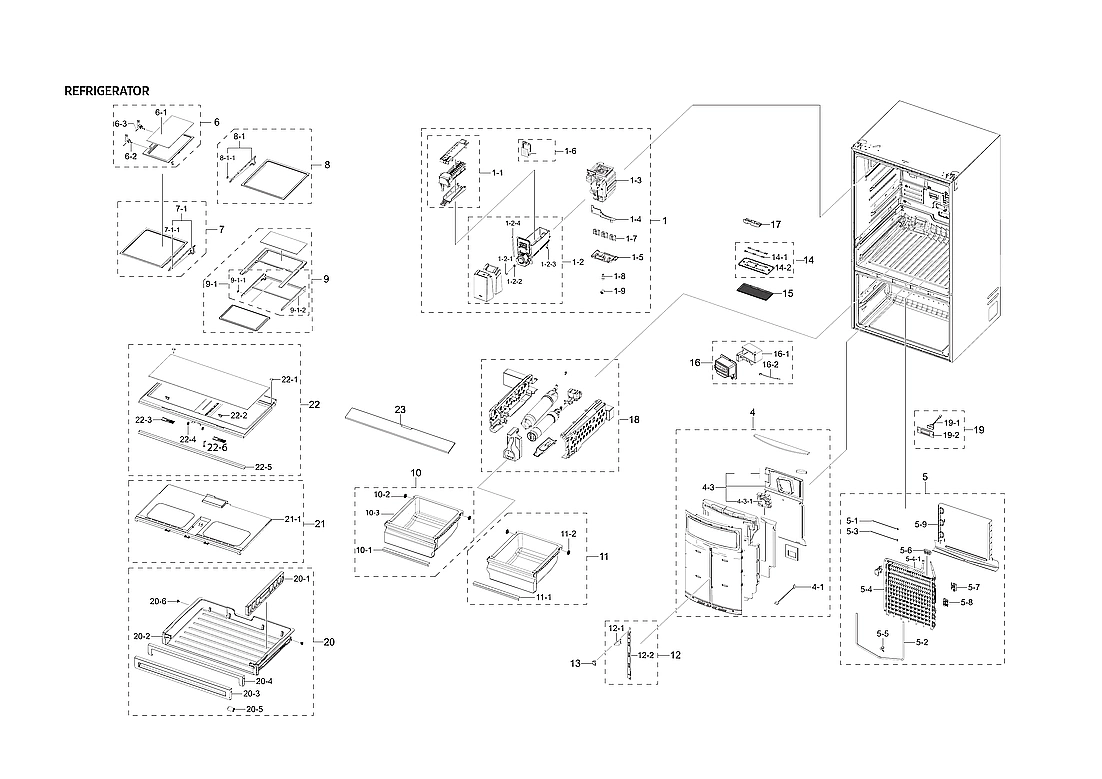 REFRIGERATOR PARTS