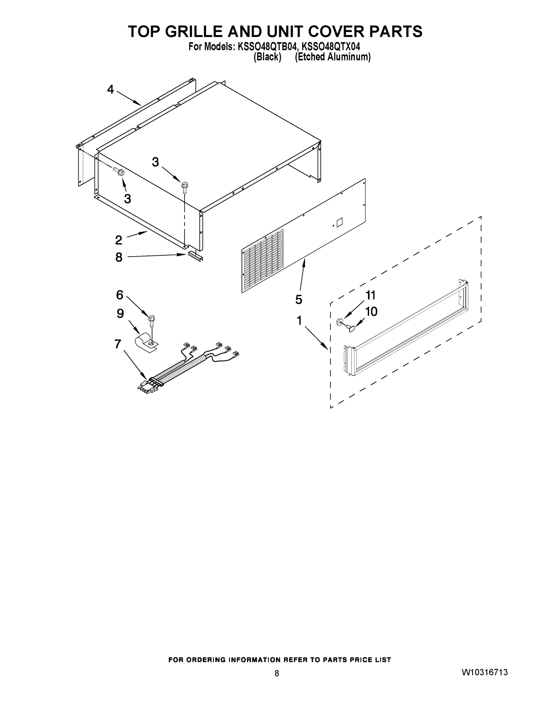 06 - TOP GRILLE AND UNIT COVER PARTS