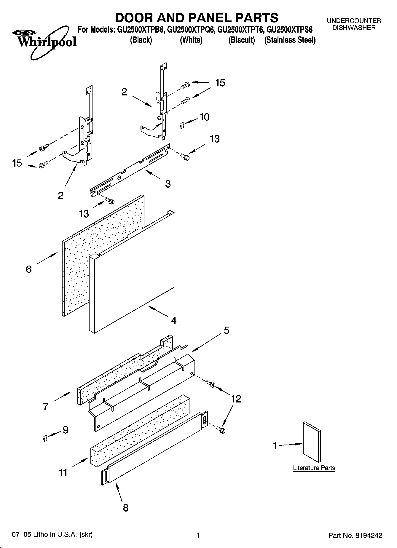 01 - DOOR AND PANEL PARTS
