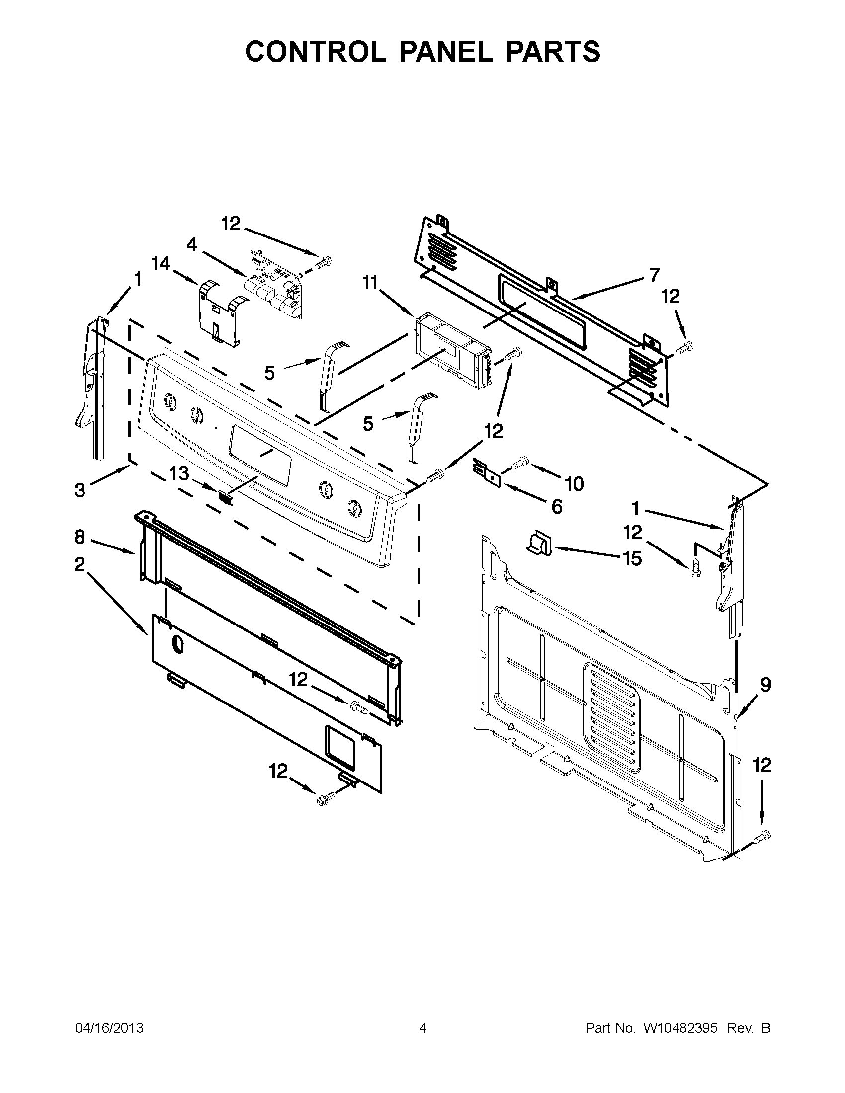 02 - CONTROL PANEL PARTS