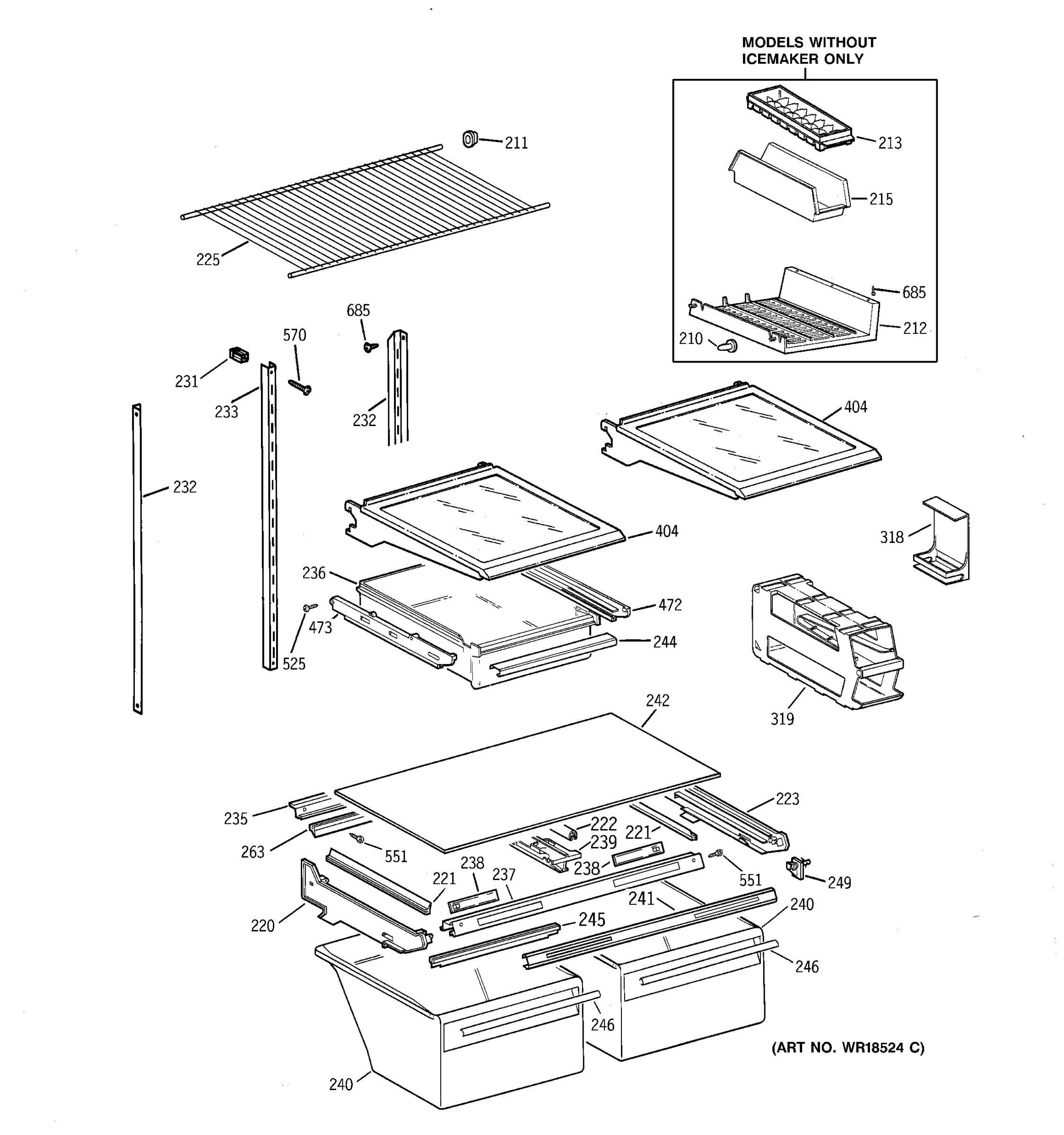 SHELF PARTS
