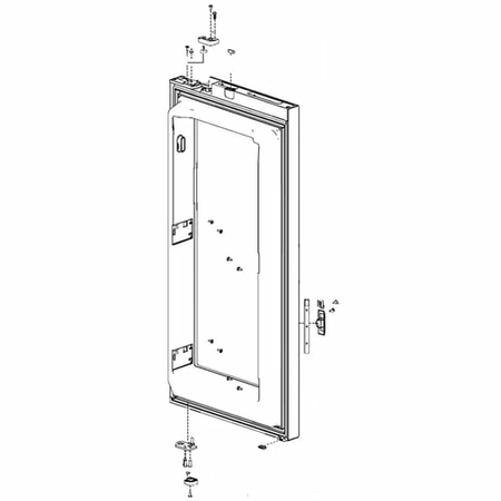 DA91-04487C Samsung Refrigerator Door Foam As