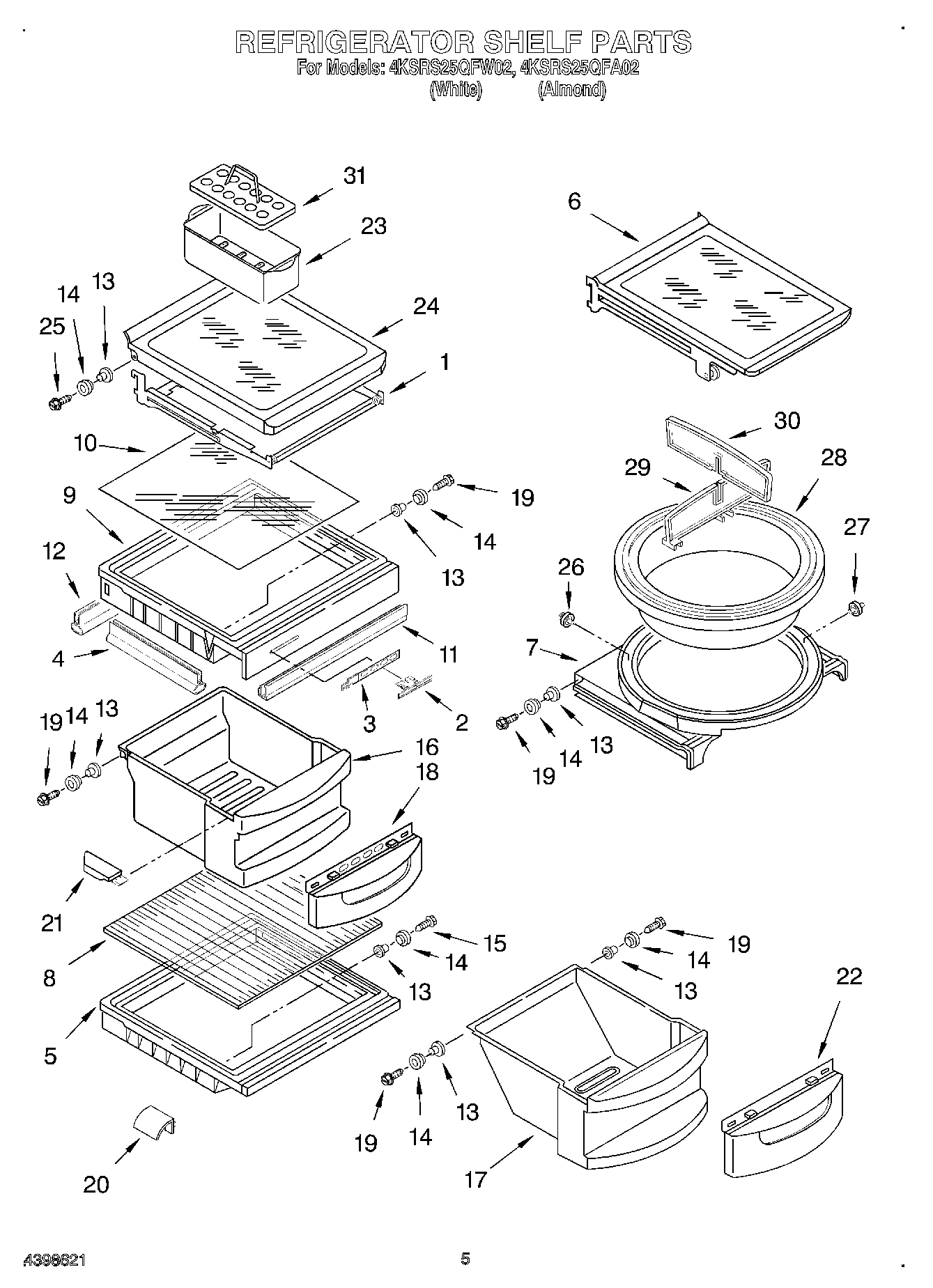 04 - REFRIGERATOR SHELF