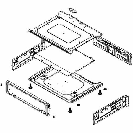 DG94-00909B Samsung Assembly Pedestal NE58F95