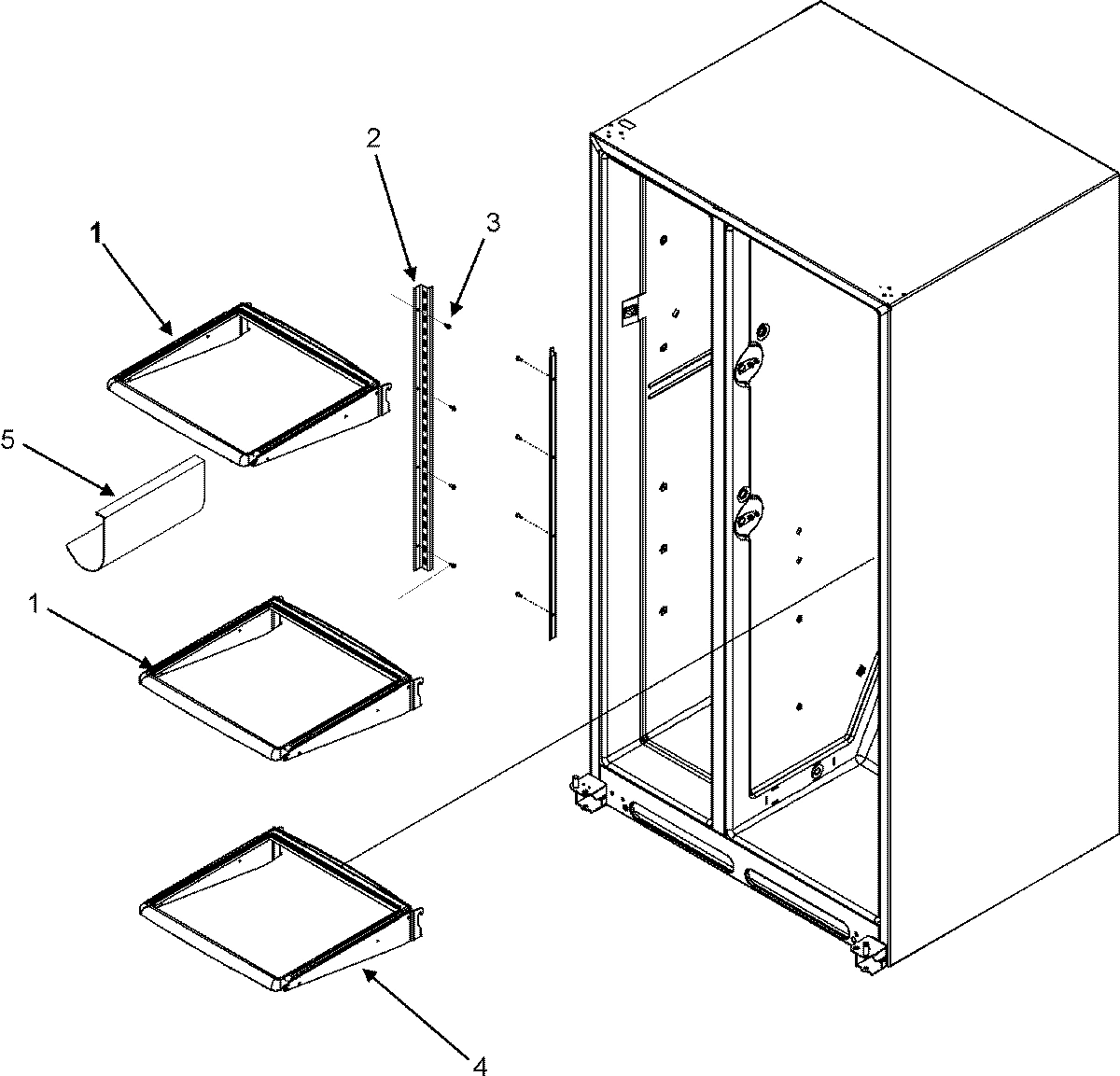 16 - REFRIGERATOR SHELVES
