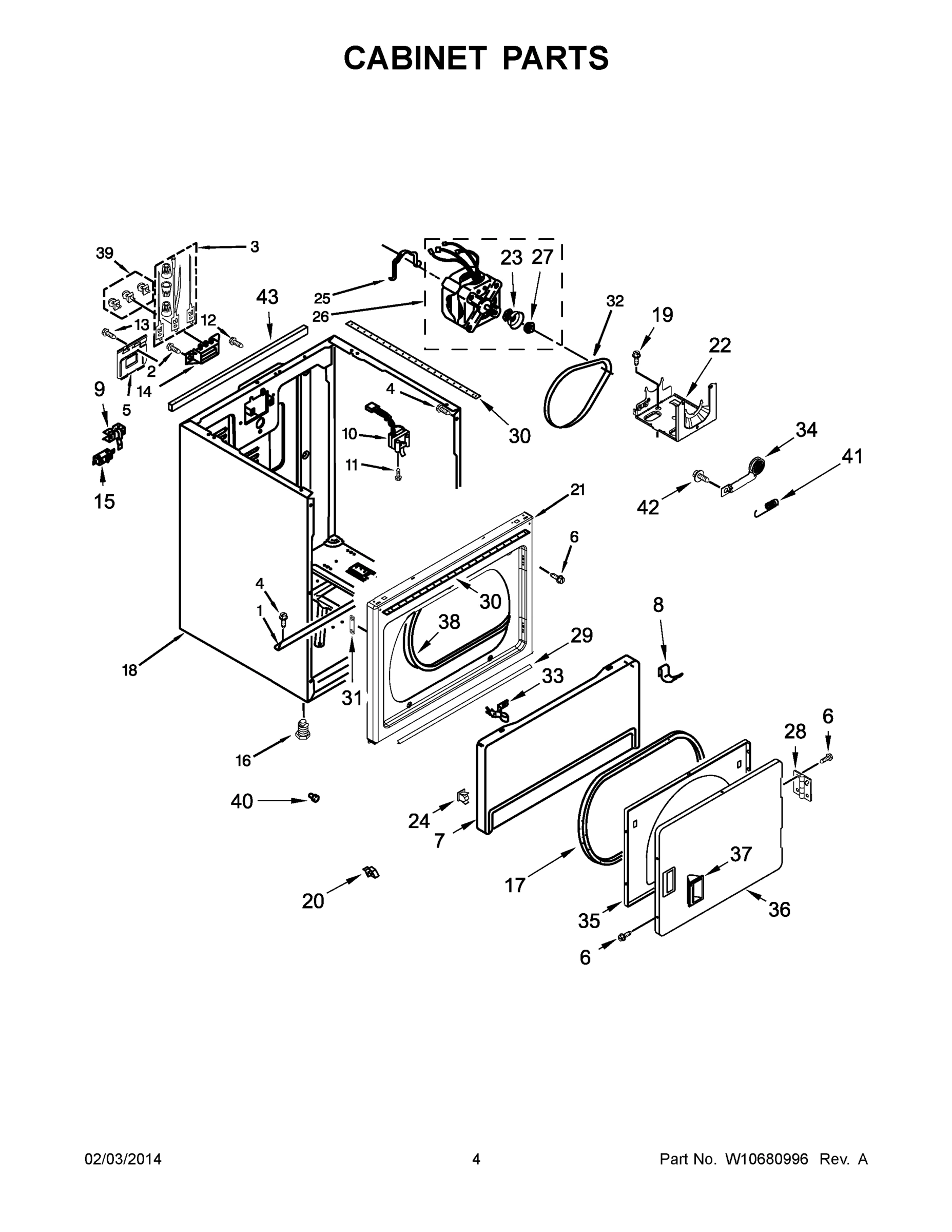 03 - CABINET PARTS