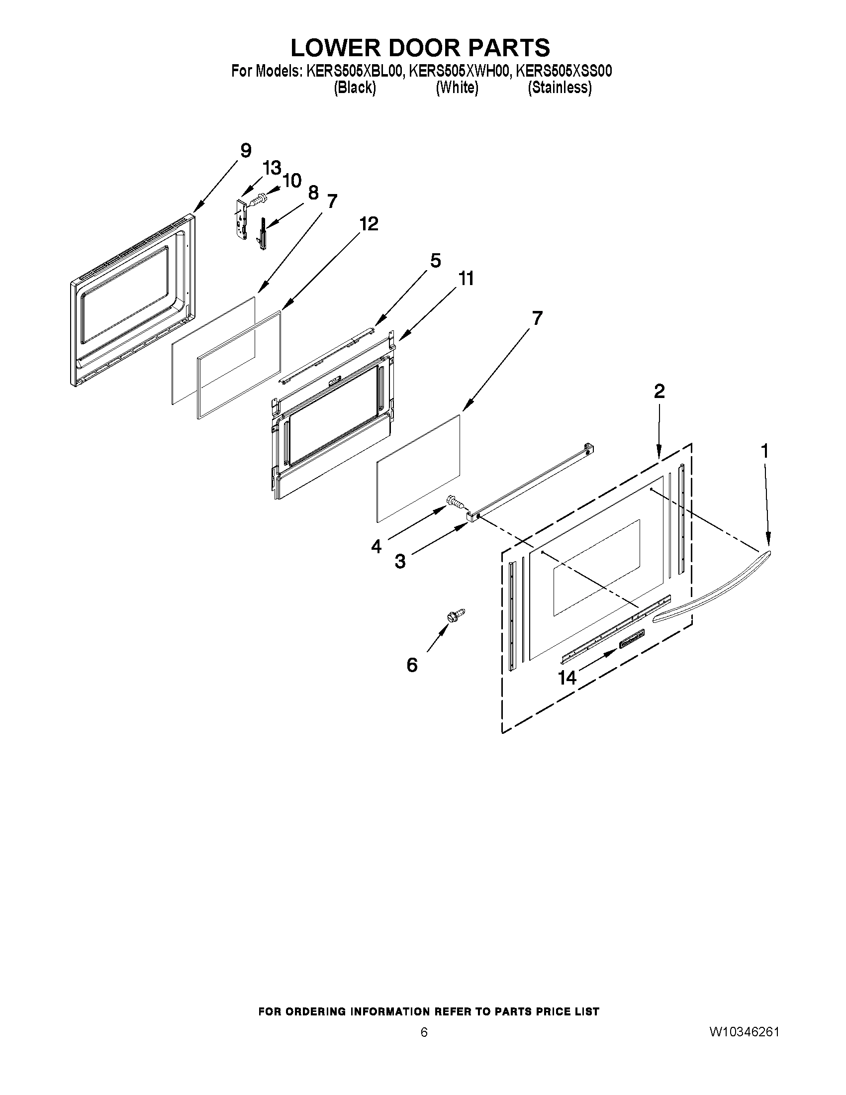 05 - LOWER DOOR PARTS