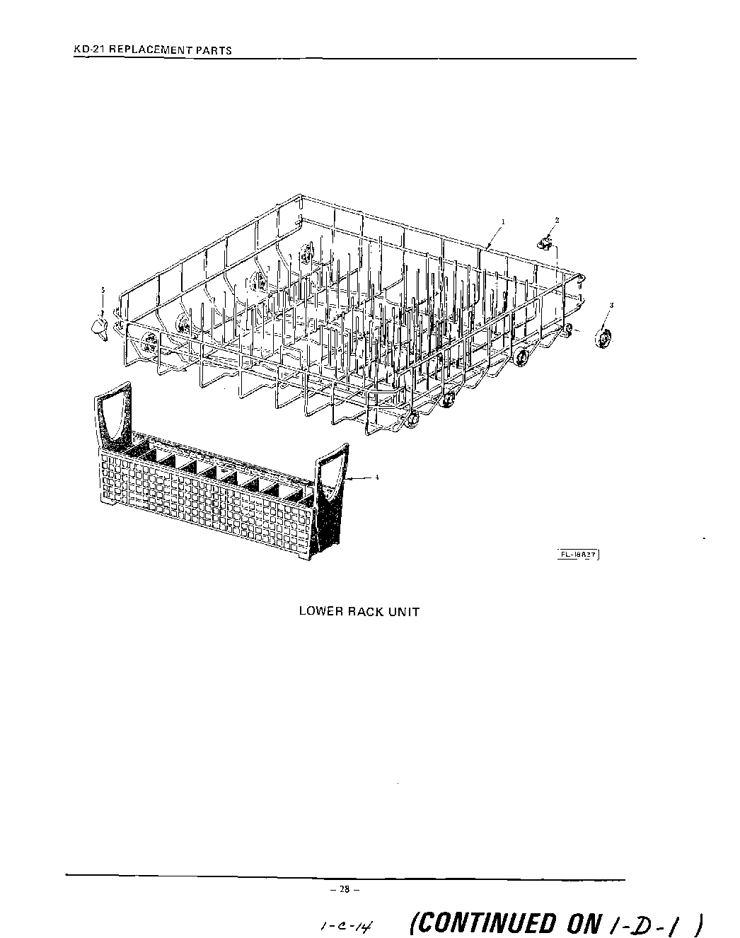 16 - LOWER RACK