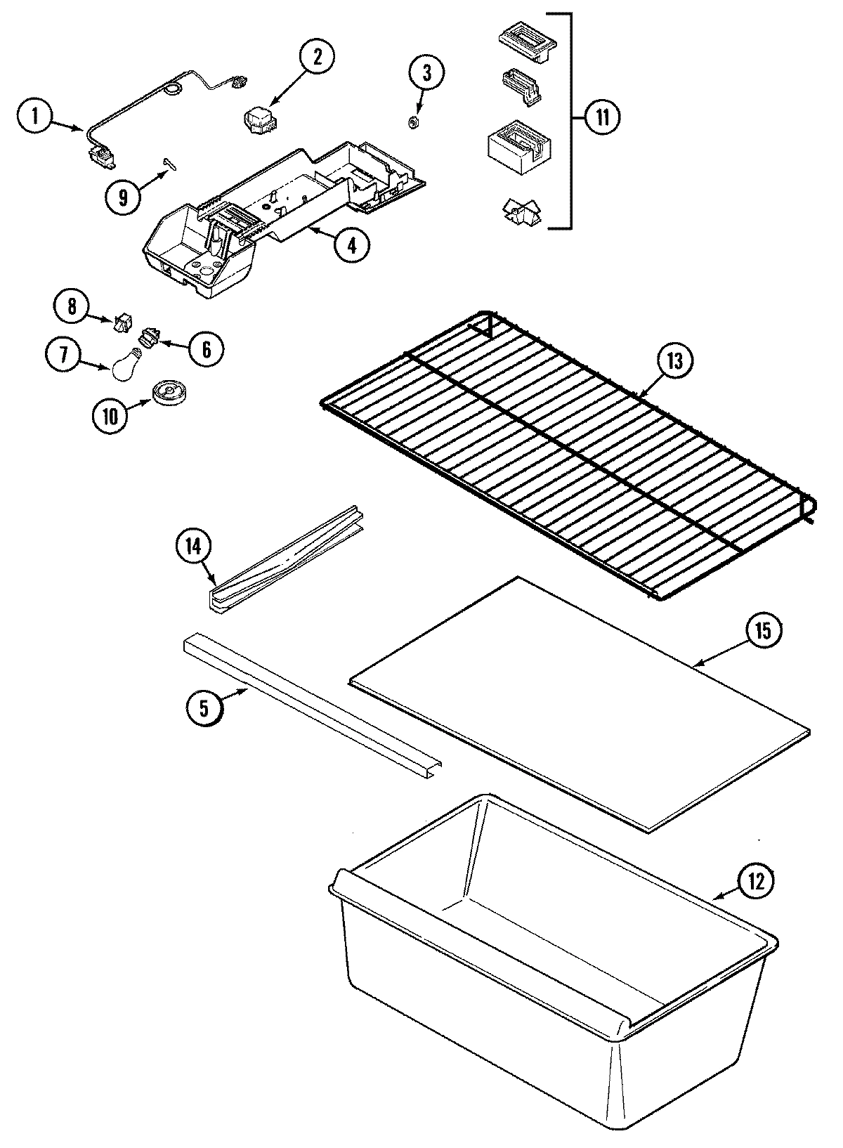 08 - FRESH FOOD COMPARTMENT