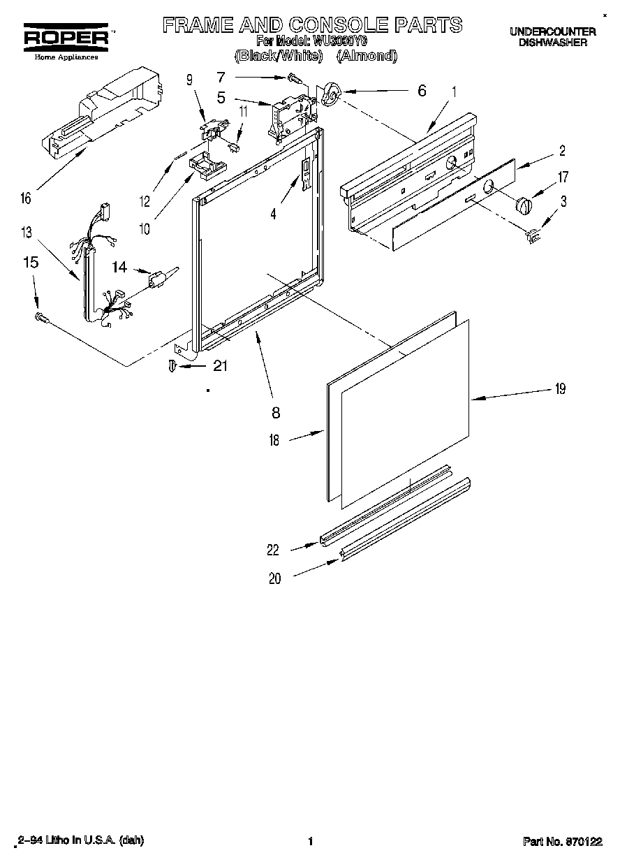 01 - FRAME AND CONSOLE