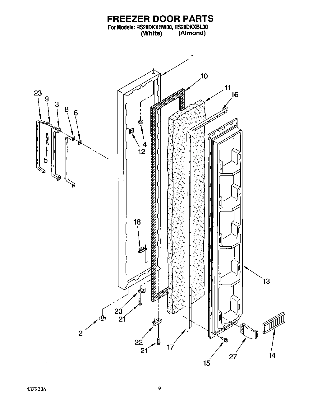05 - FREEZER DOOR