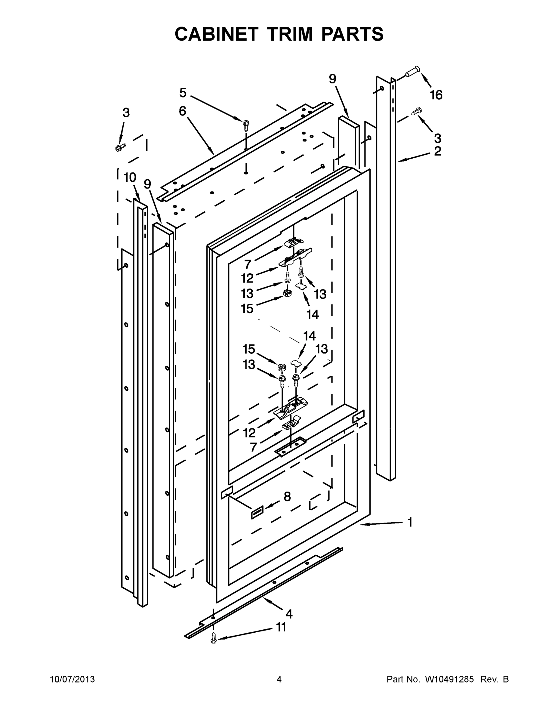 03 - CABINET TRIM PARTS