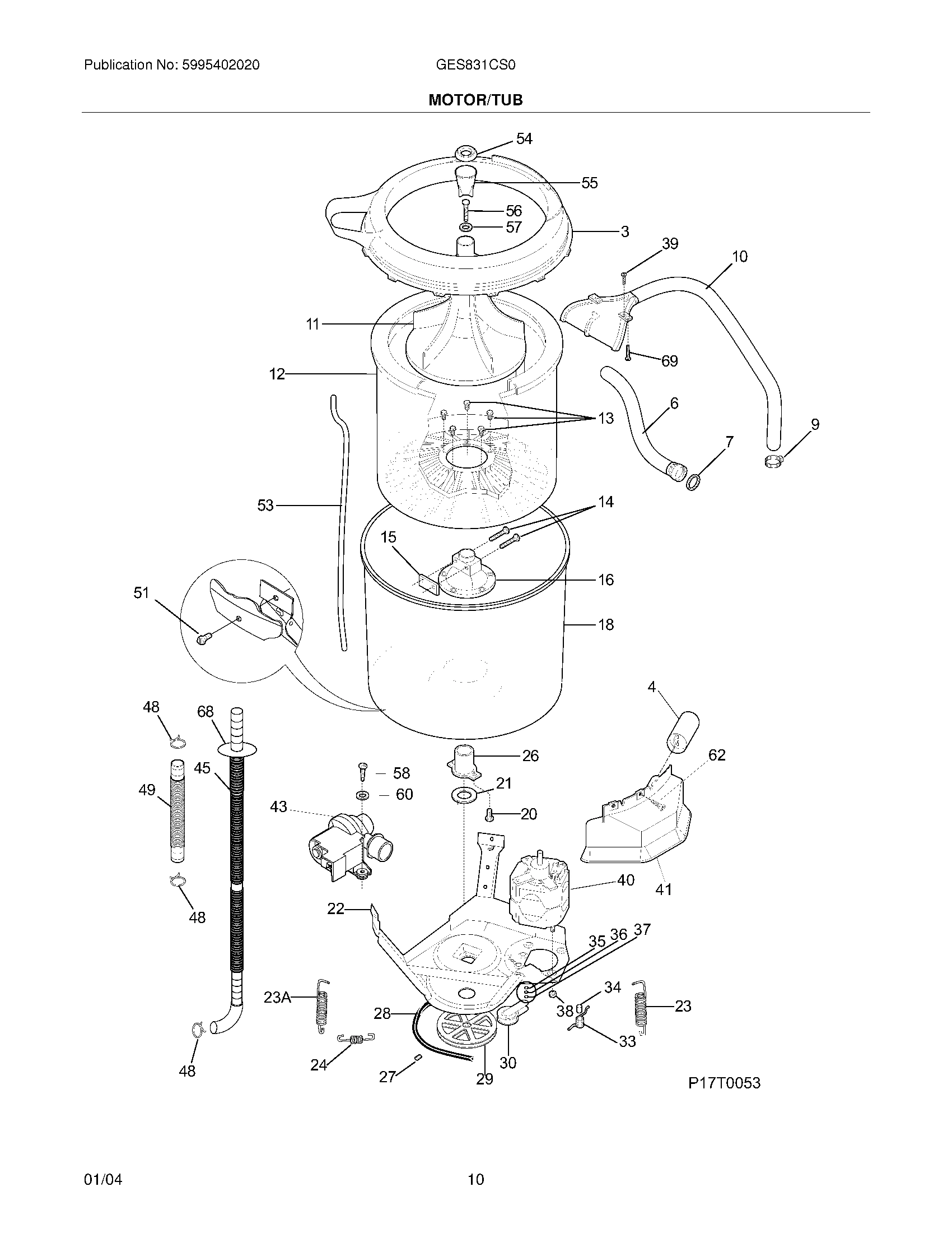 11 - MOTOR/TUB