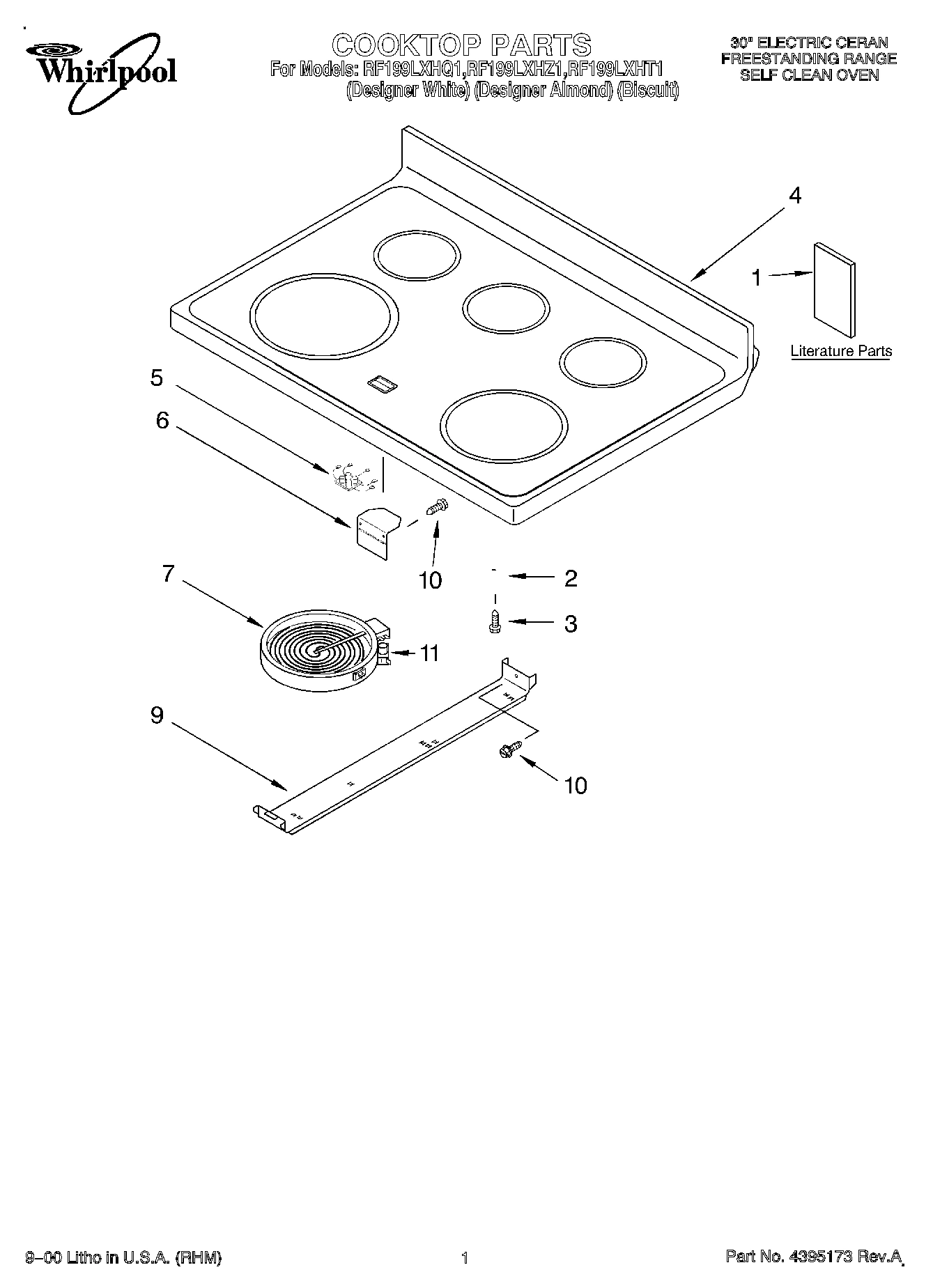 01 - COOKTOP, LITERATURE
