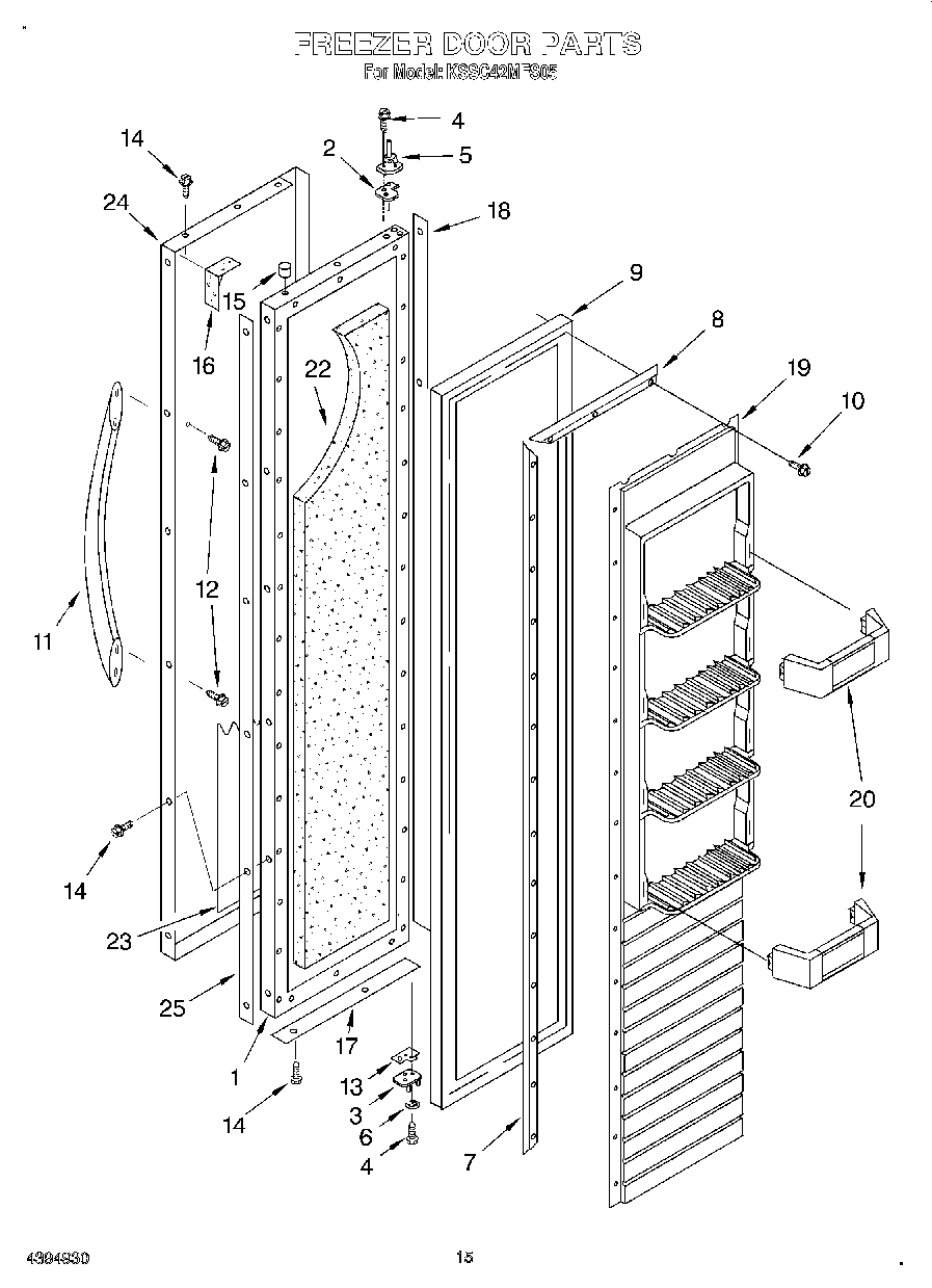 11 - FREEZER DOOR