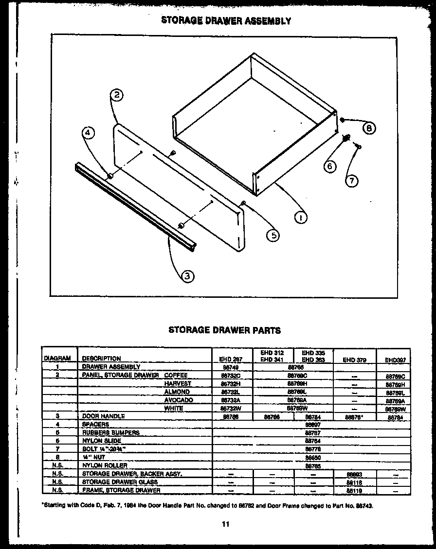 05 - STORAGE DRAWER ASSY